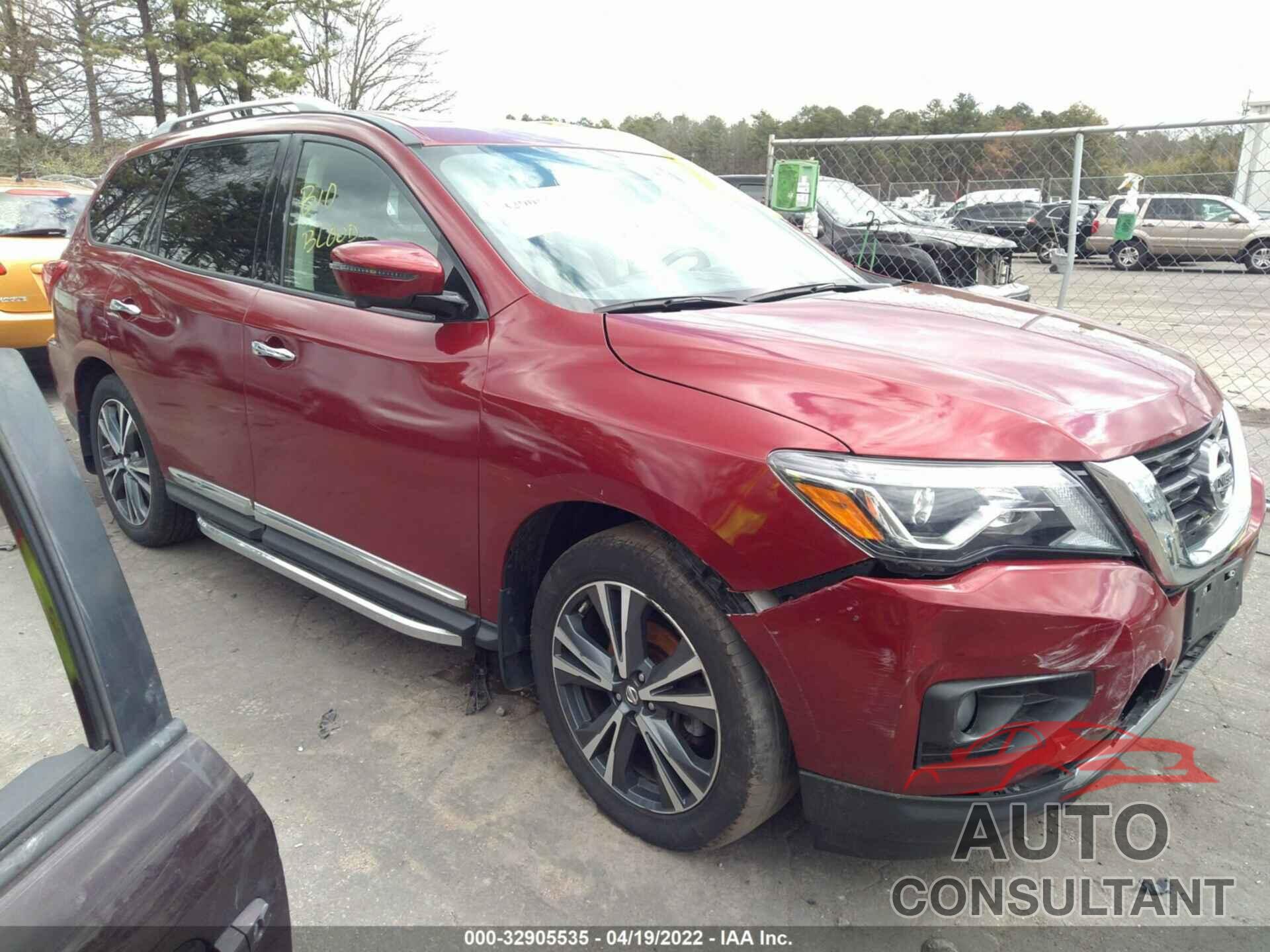 NISSAN PATHFINDER 2018 - 5N1DR2MMXJC607325