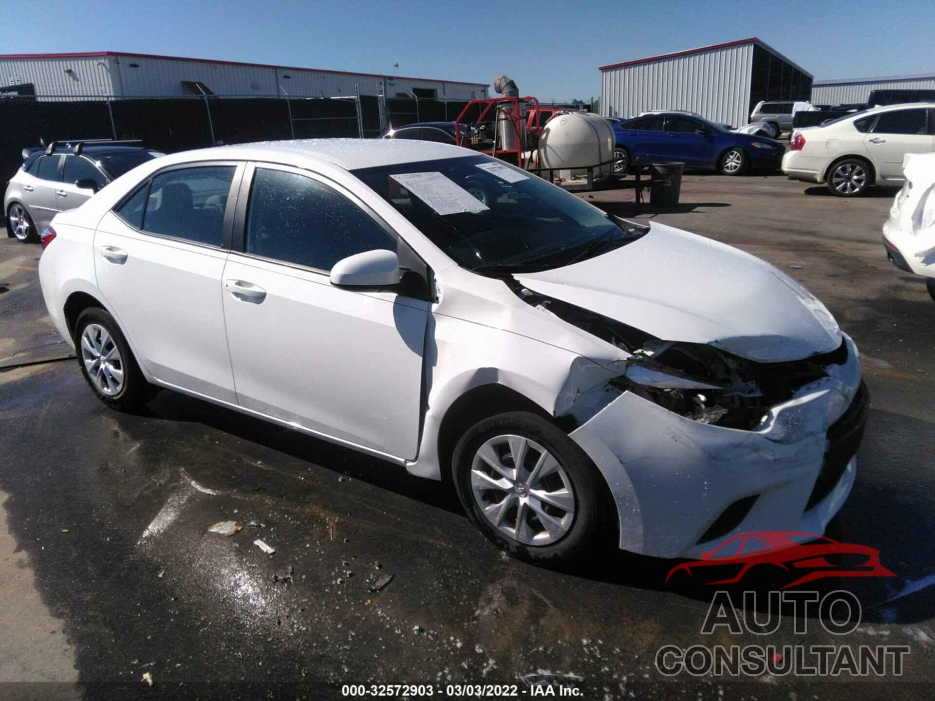 TOYOTA COROLLA 2016 - 2T1BURHE2GC692571