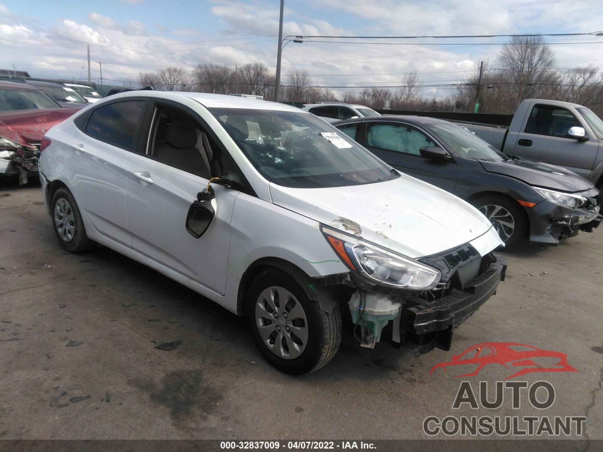 HYUNDAI ACCENT 2017 - KMHCT4AE5HU274316