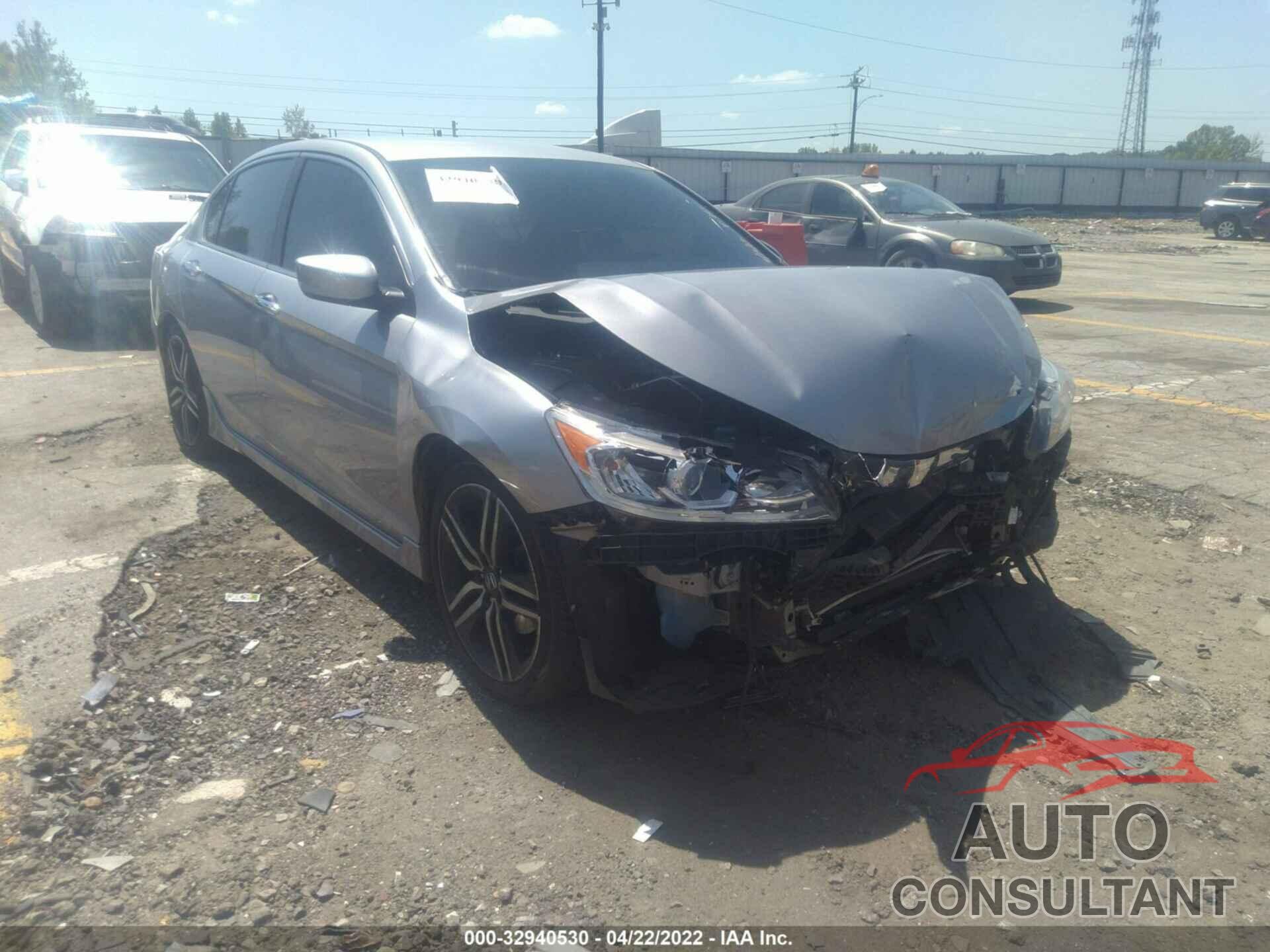 HONDA ACCORD SEDAN 2016 - 1HGCR2F54GA178811