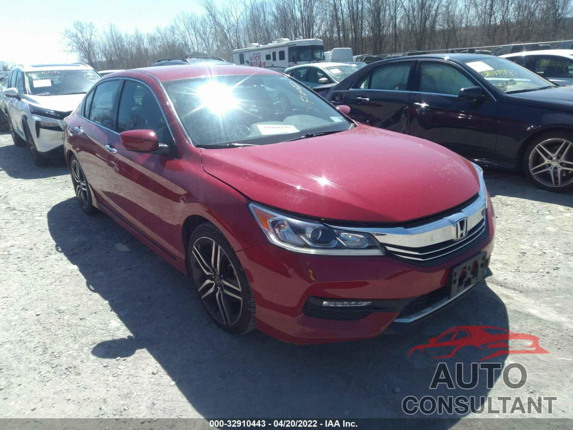 HONDA ACCORD SEDAN 2016 - 1HGCR2F5XGA127510