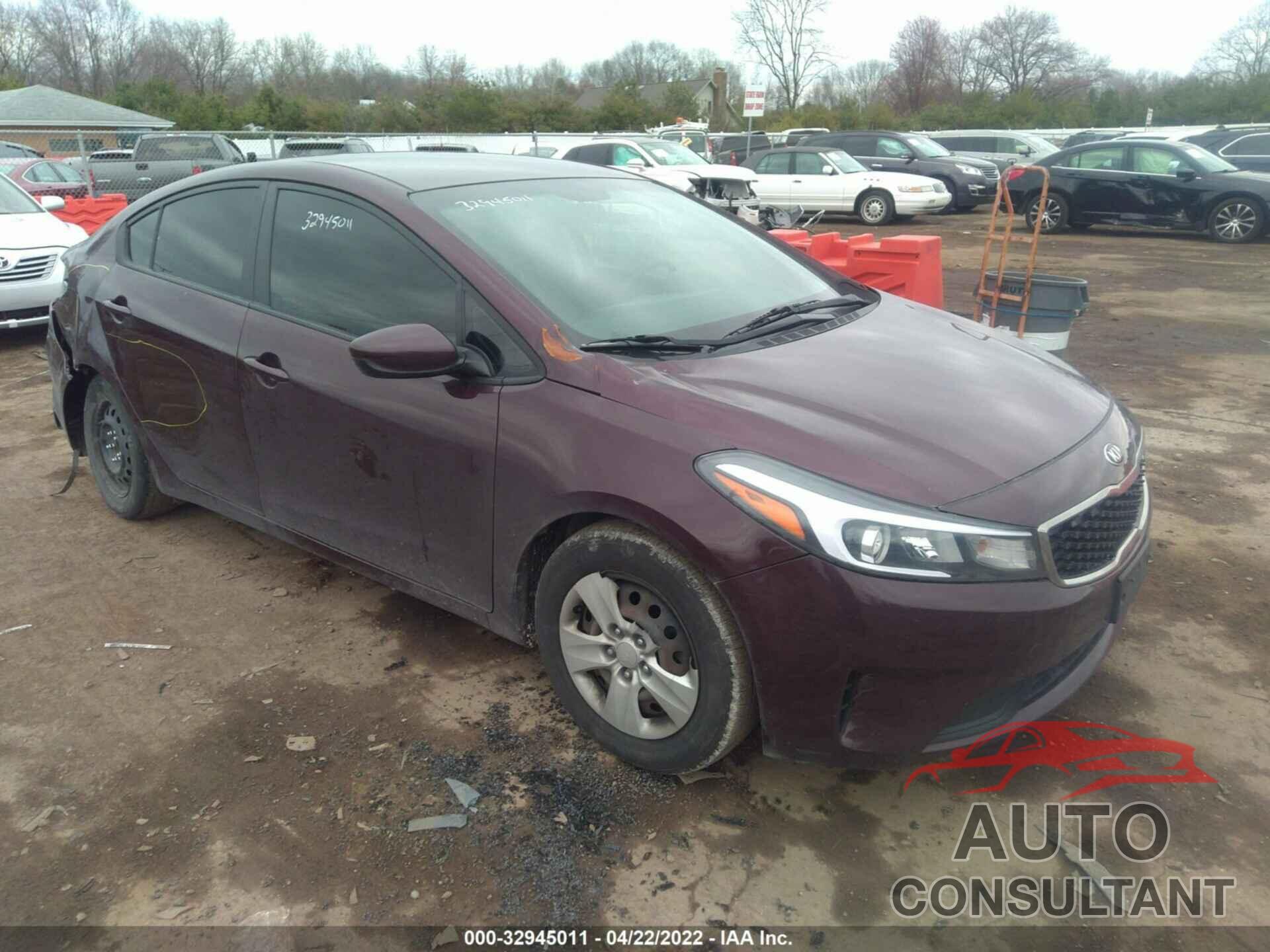 KIA FORTE 2018 - 3KPFL4A72JE278525