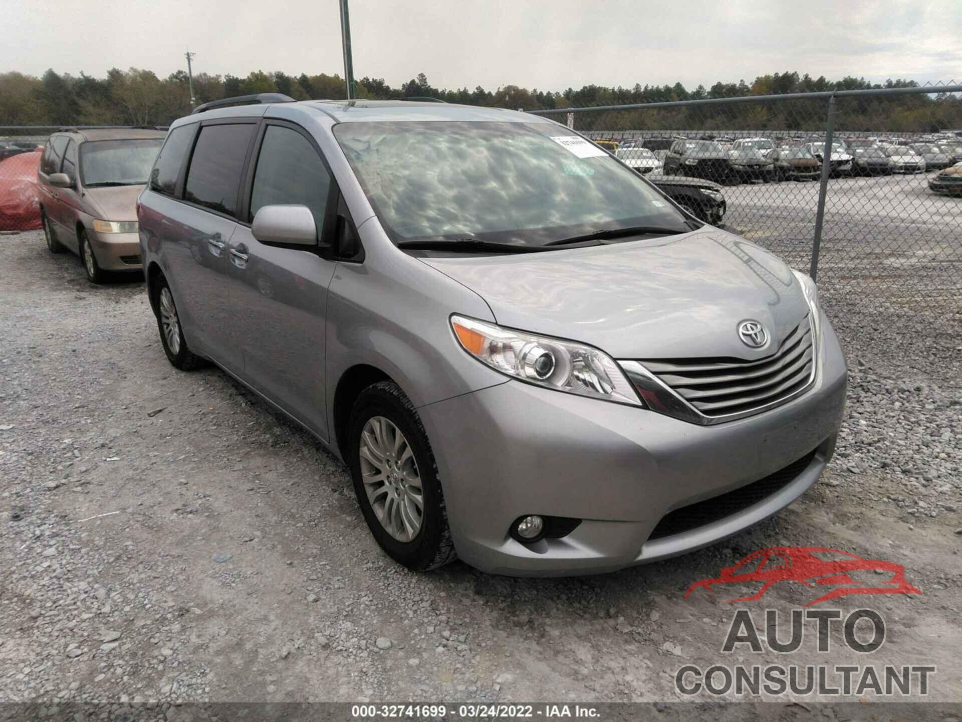 TOYOTA SIENNA 2017 - 5TDYZ3DC3HS835422