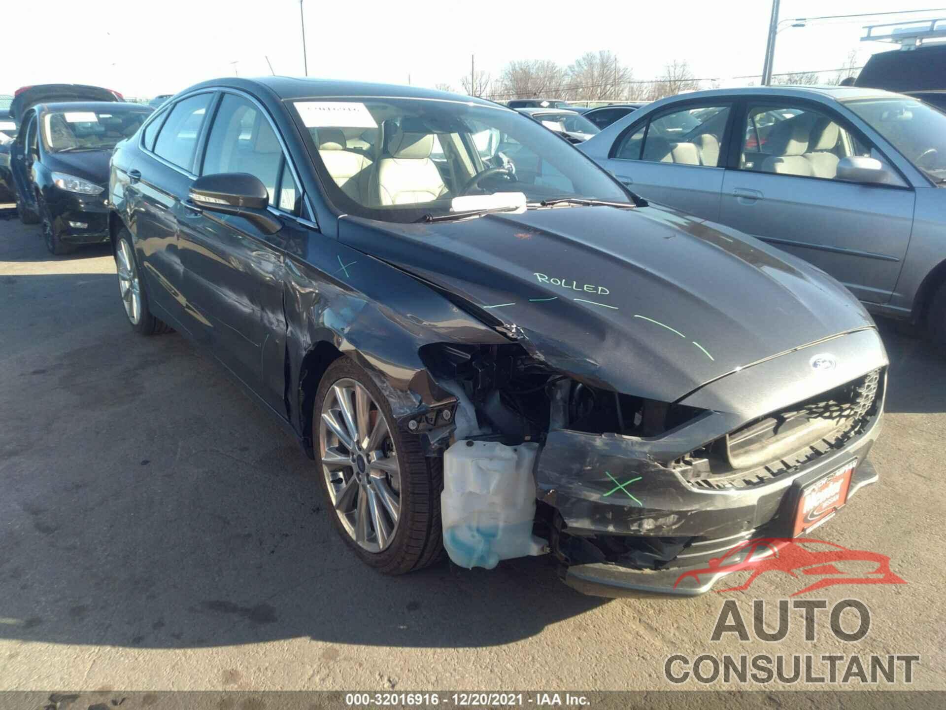 FORD FUSION 2017 - 3FA6P0D97HR417308