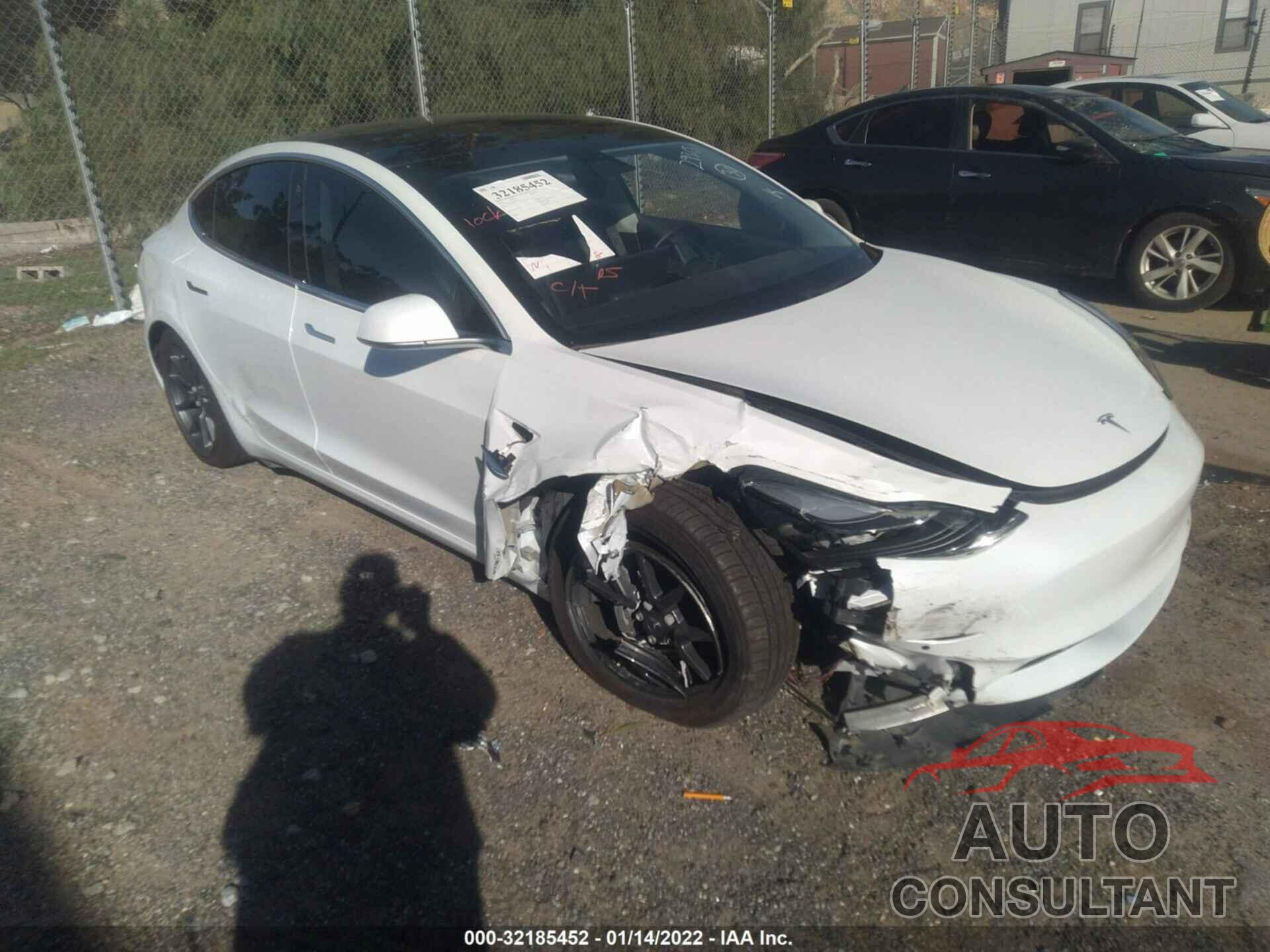 TESLA MODEL 3 2018 - 5YJ3E1EA6JF062513