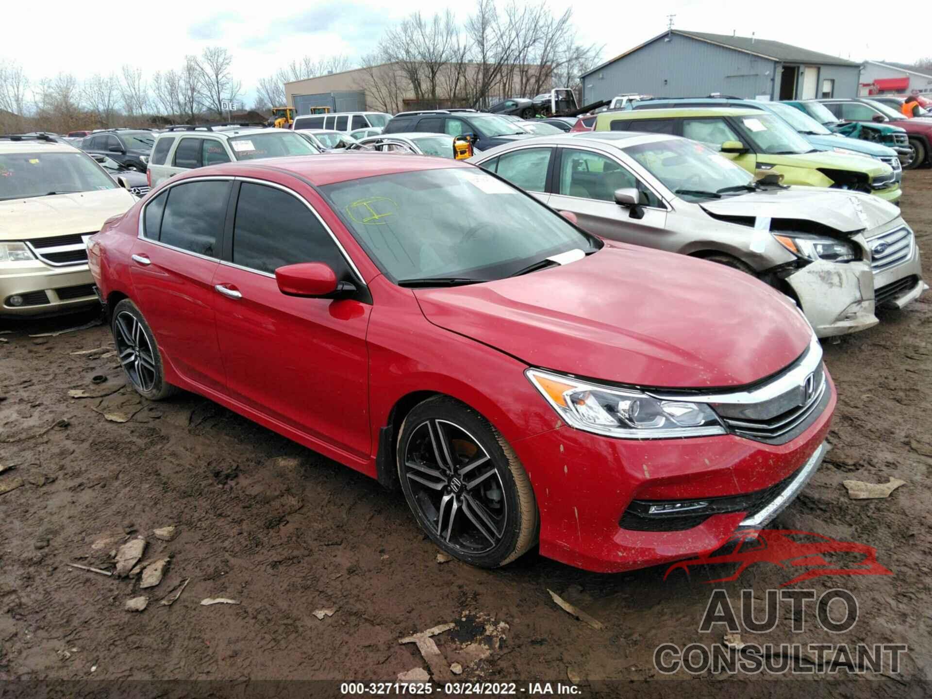 HONDA ACCORD SEDAN 2017 - 1HGCR2F19HA197465