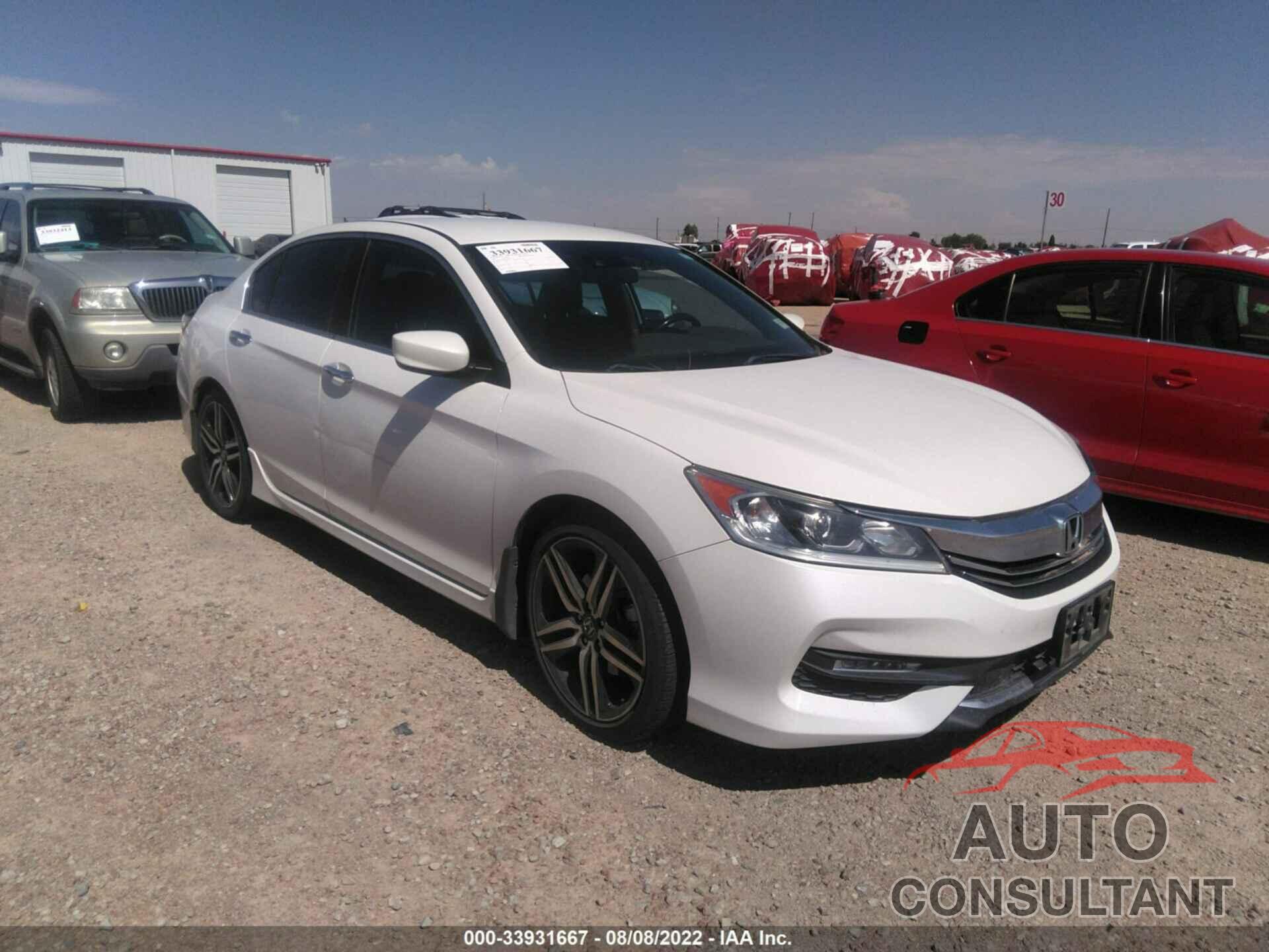 HONDA ACCORD SEDAN 2017 - 1HGCR2F62HA183354