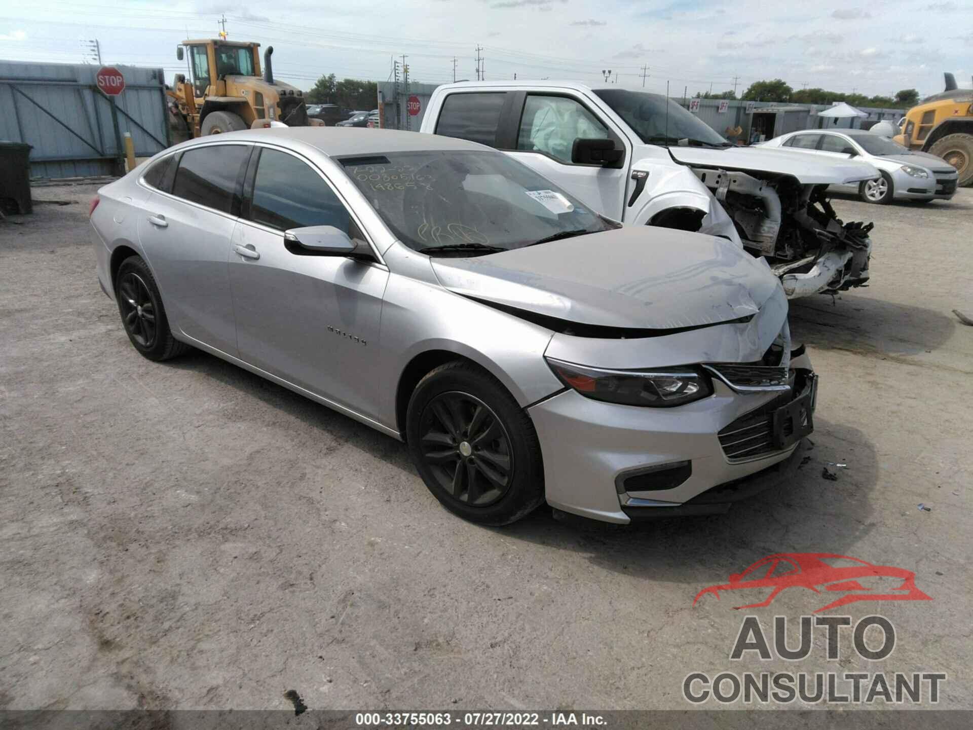CHEVROLET MALIBU 2018 - 1G1ZD5ST4JF148658