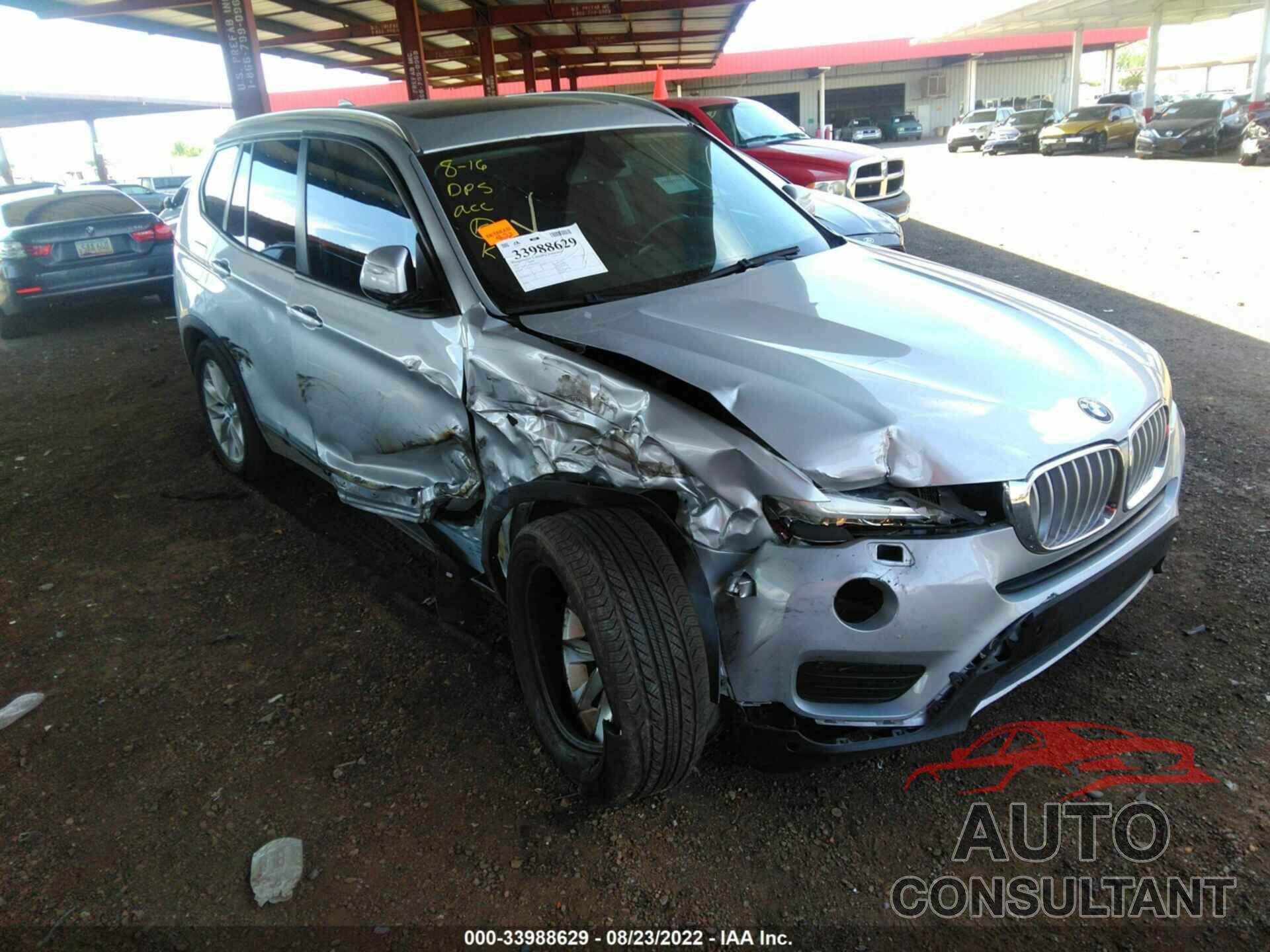 BMW X3 2017 - 5UXWZ7C59H0V85221