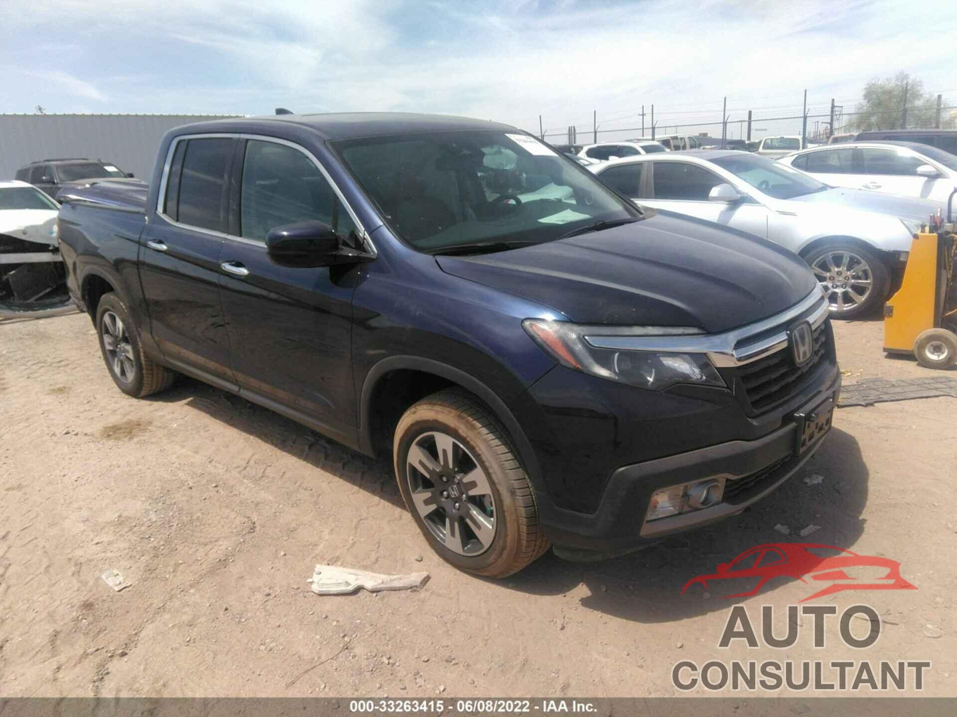 HONDA RIDGELINE 2017 - 5FPYK3F70HB024855