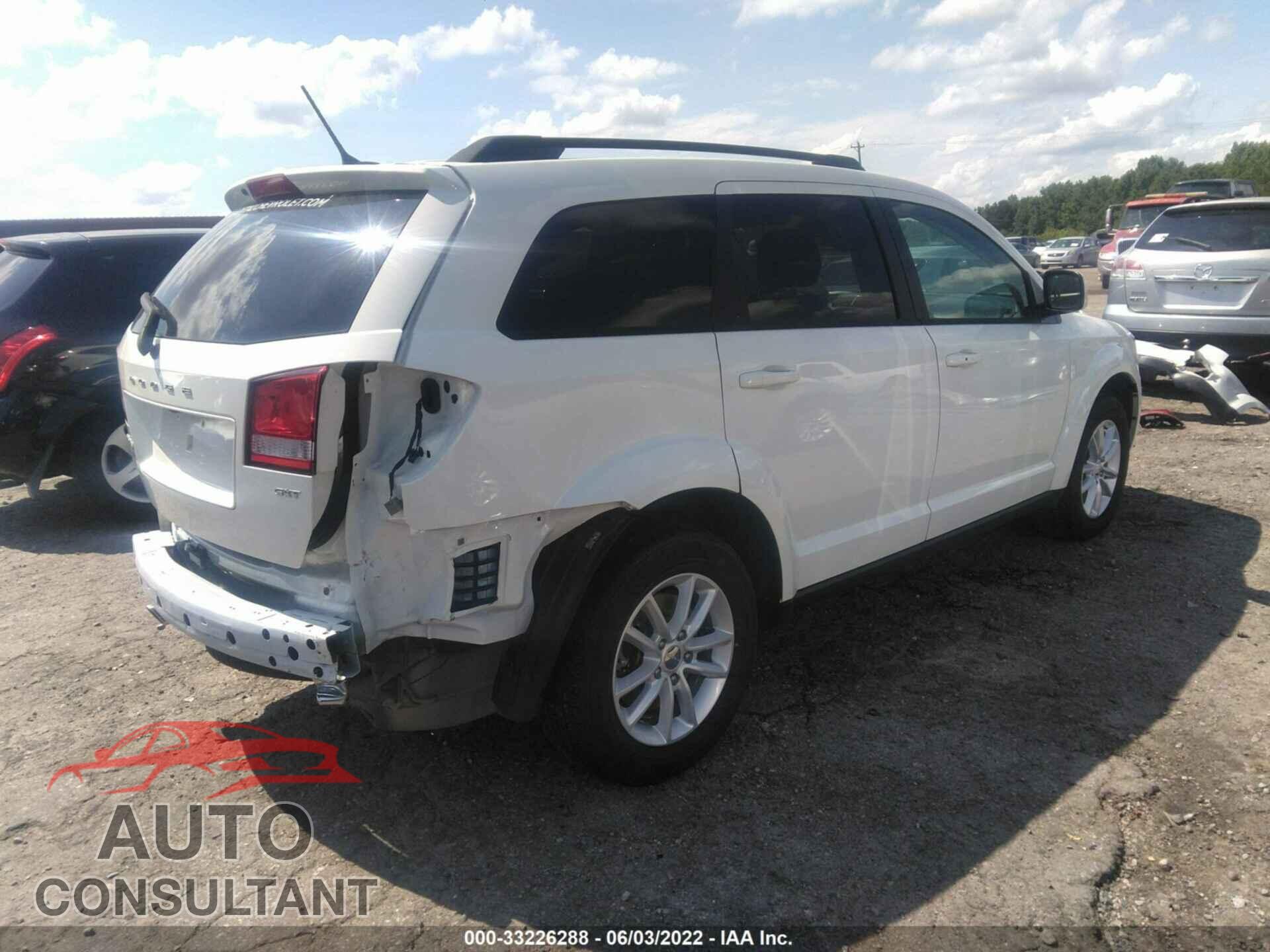 DODGE JOURNEY 2017 - 3C4PDCBG2HT674244