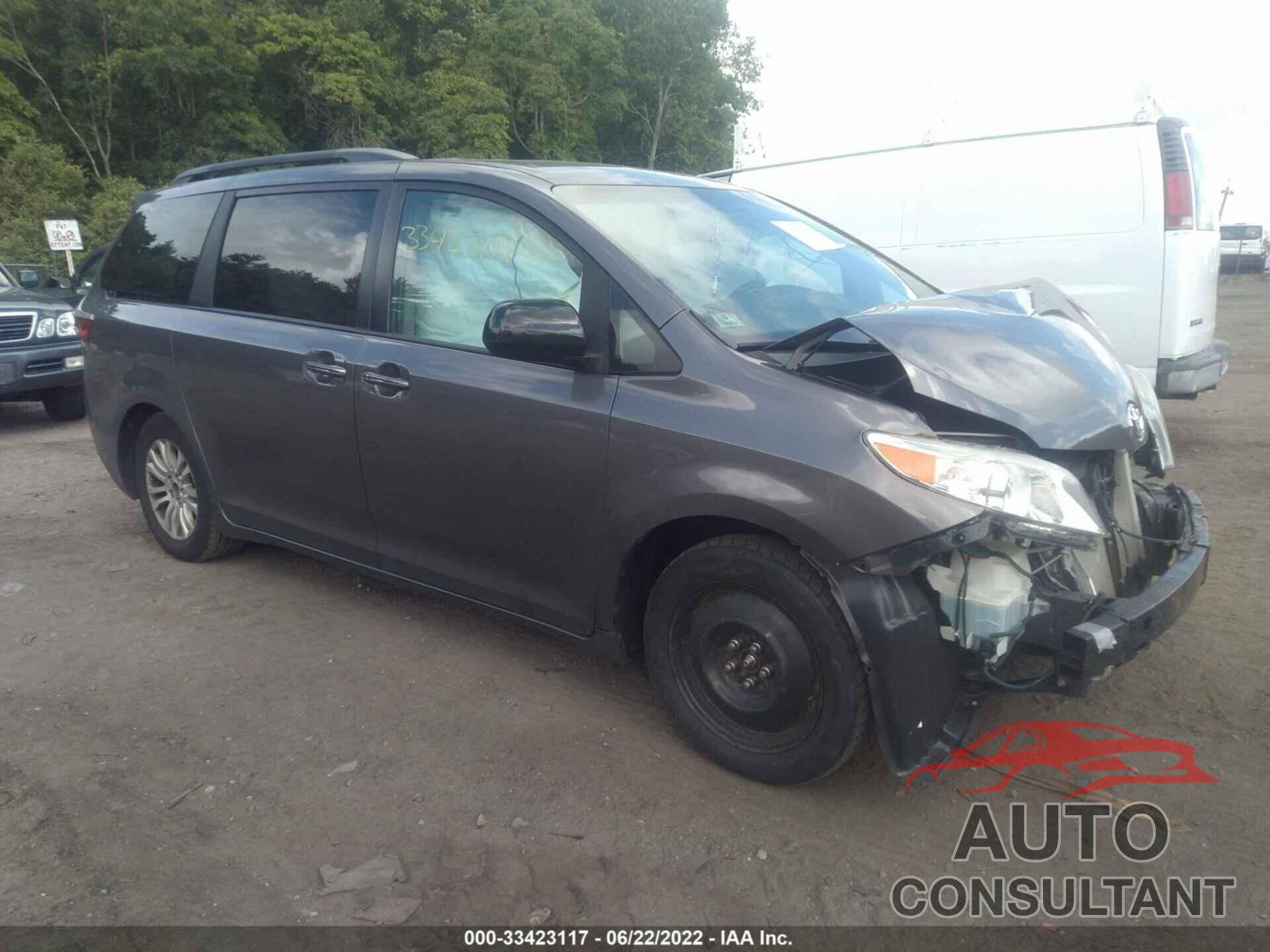 TOYOTA SIENNA 2016 - 5TDYK3DC9GS692950