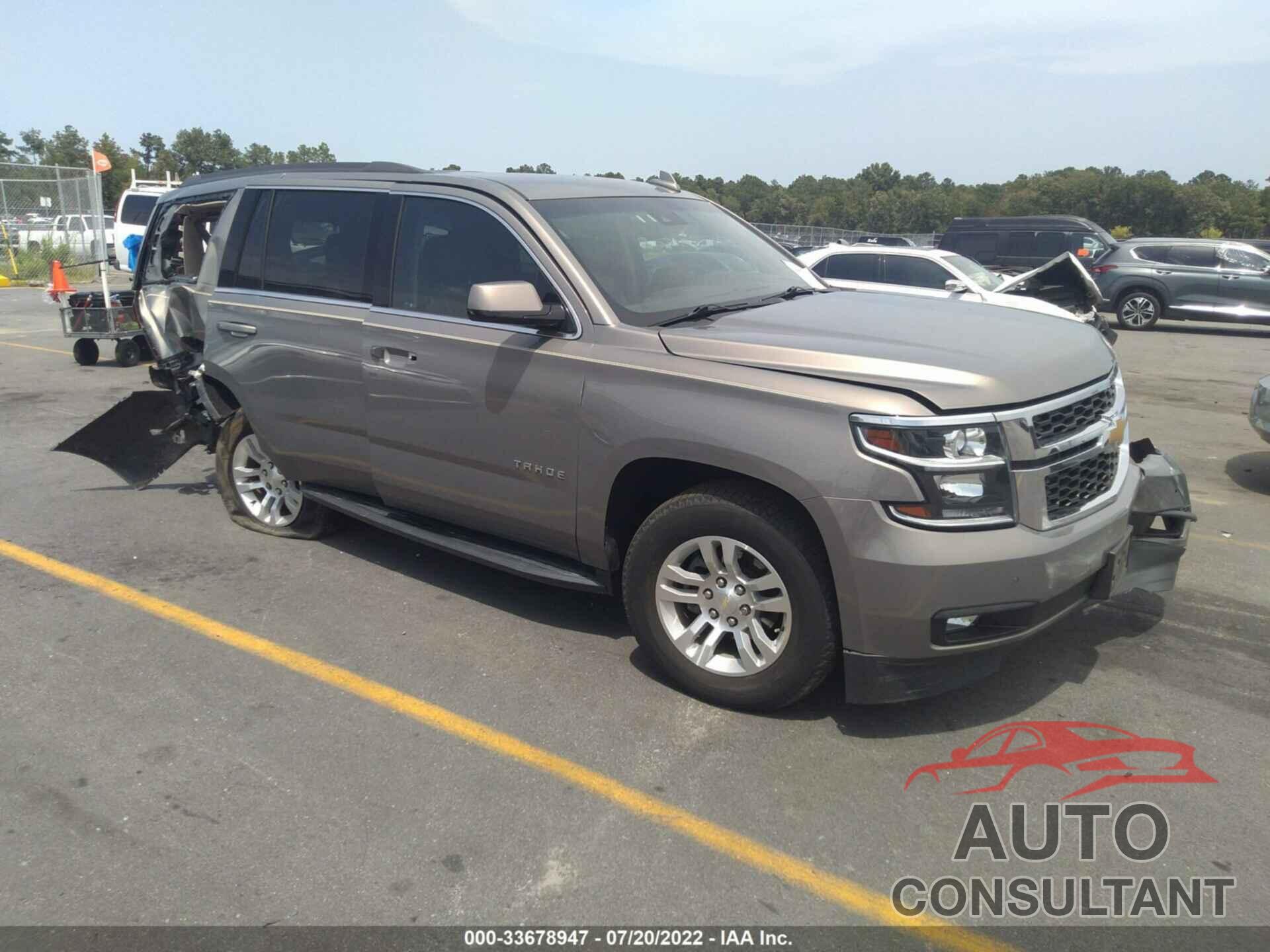 CHEVROLET TAHOE 2019 - 1GNSKBKC6KR134295