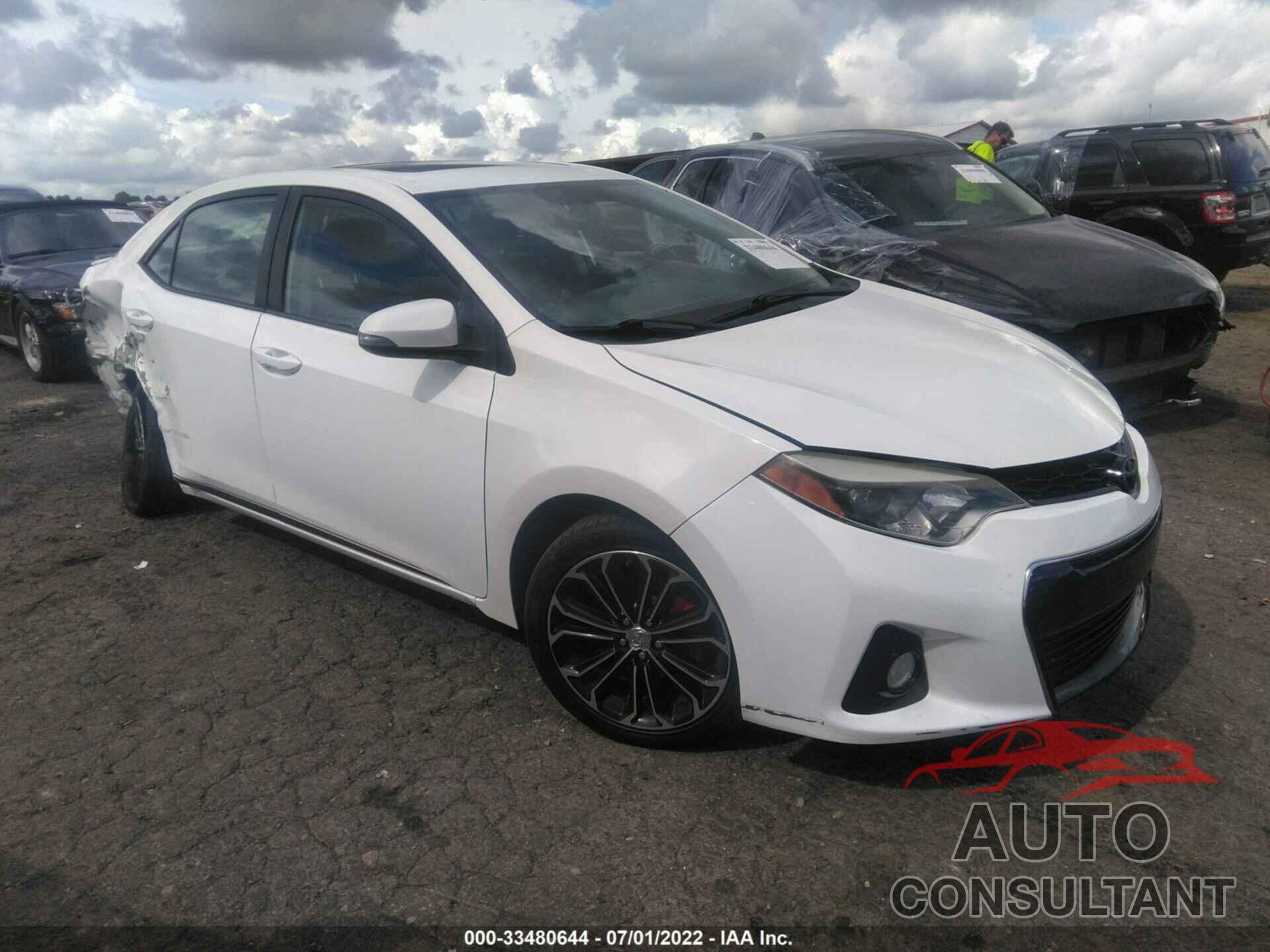 TOYOTA COROLLA 2016 - 5YFBURHEXGP393877