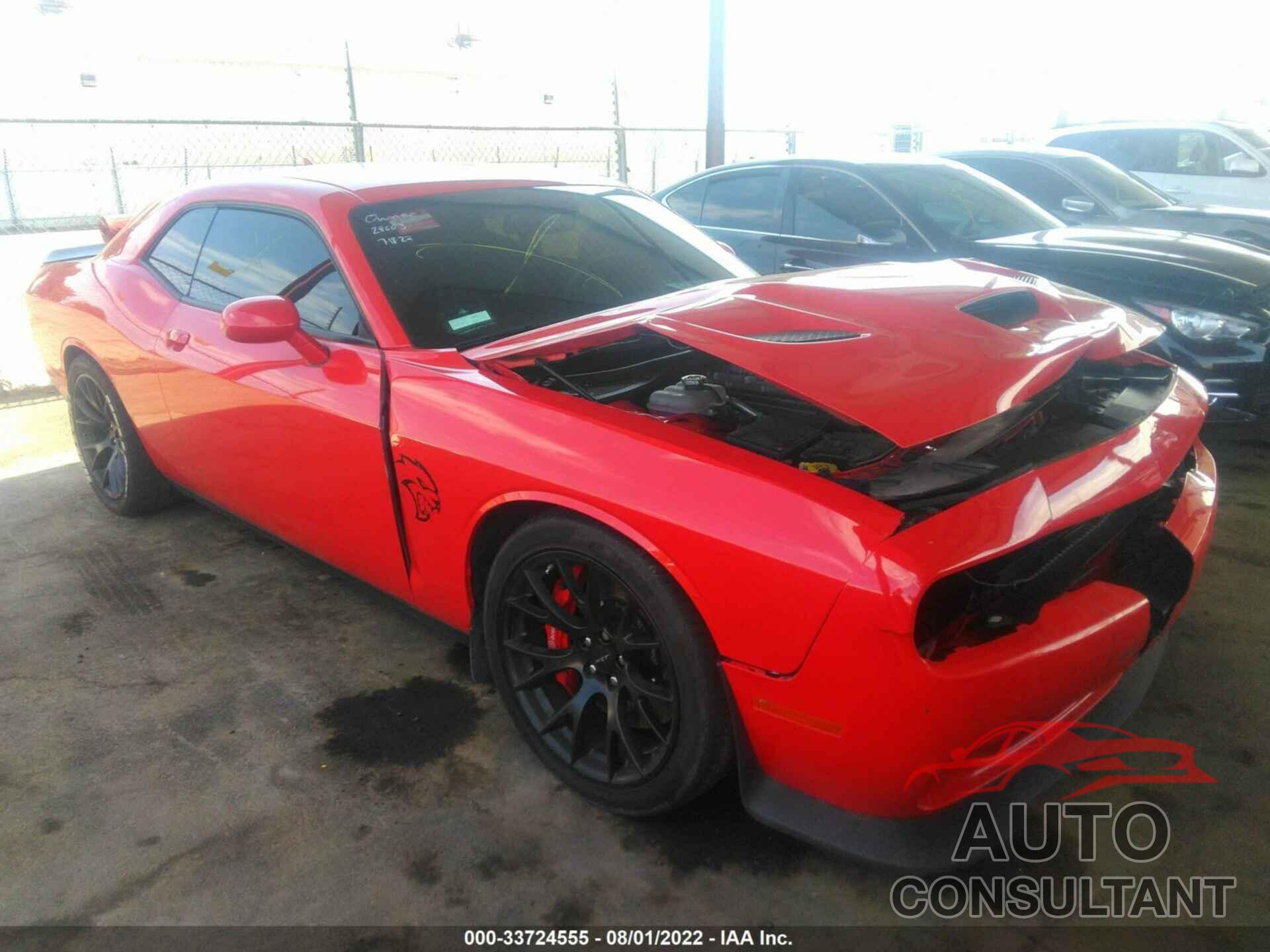 DODGE CHALLENGER 2016 - 2C3CDZC91GH236120