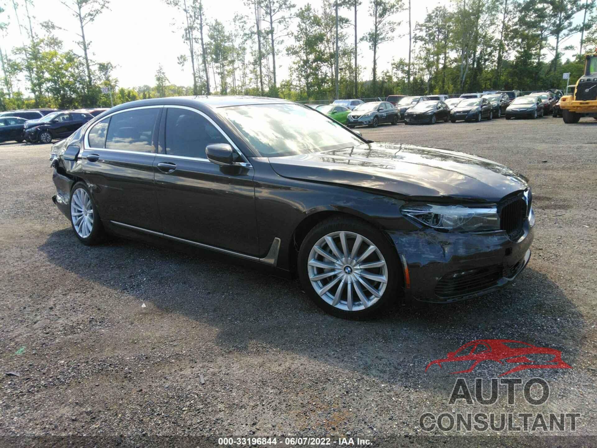 BMW 7 SERIES 2016 - WBA7E2C50GG546671