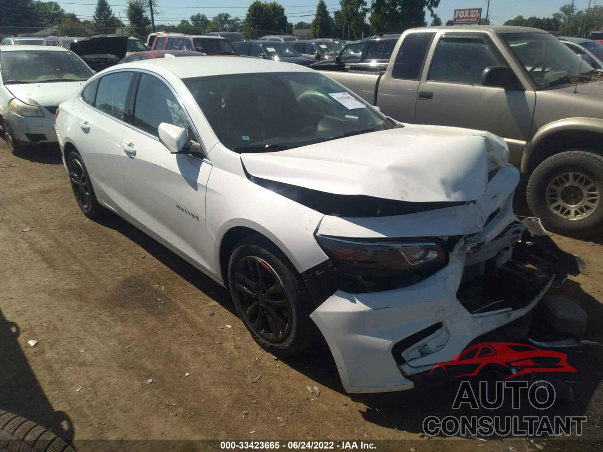 CHEVROLET MALIBU 2016 - 1G1ZE5ST7GF358998