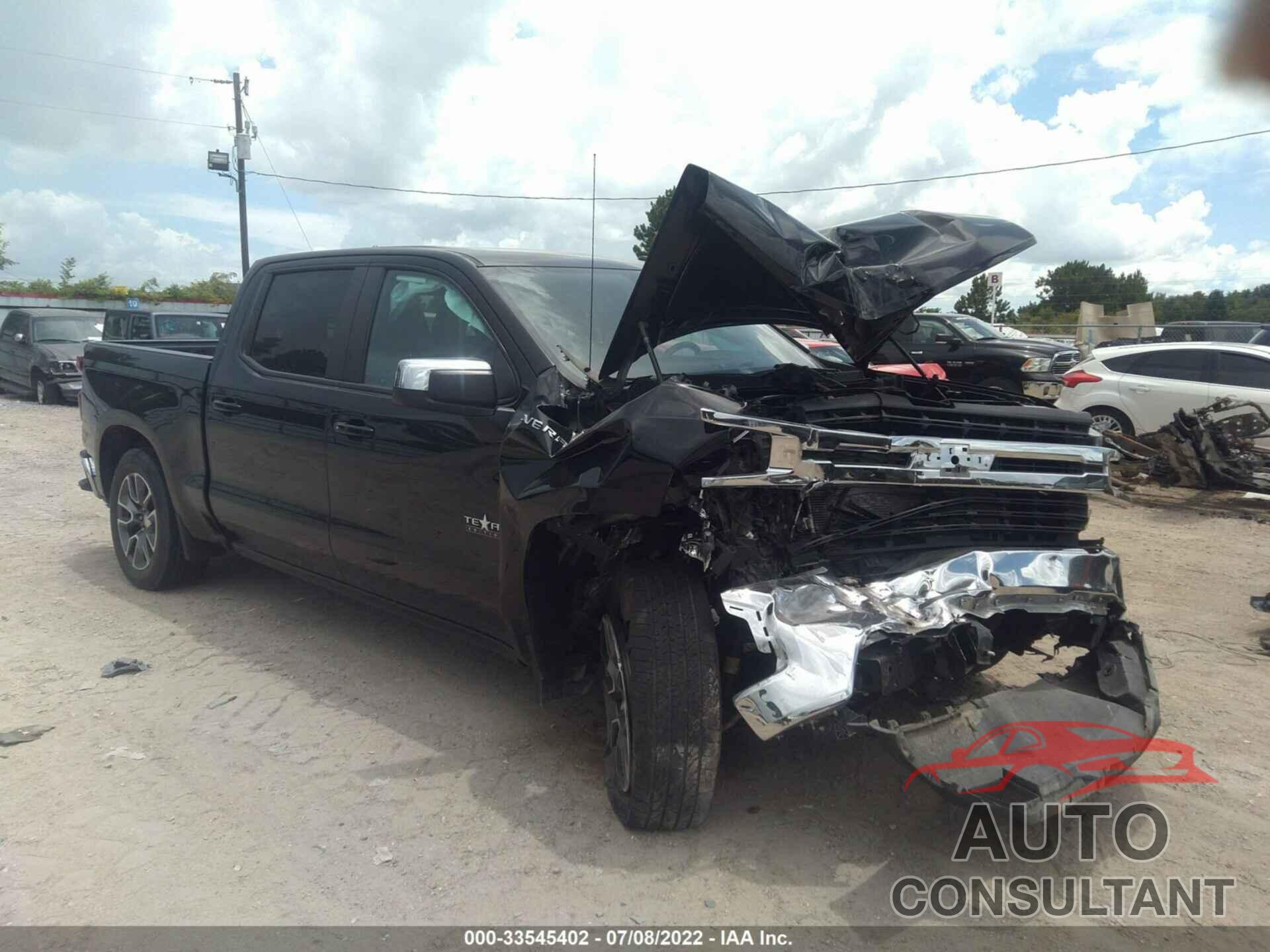 CHEVROLET SILVERADO 1500 2020 - 3GCPWCED2LG258854