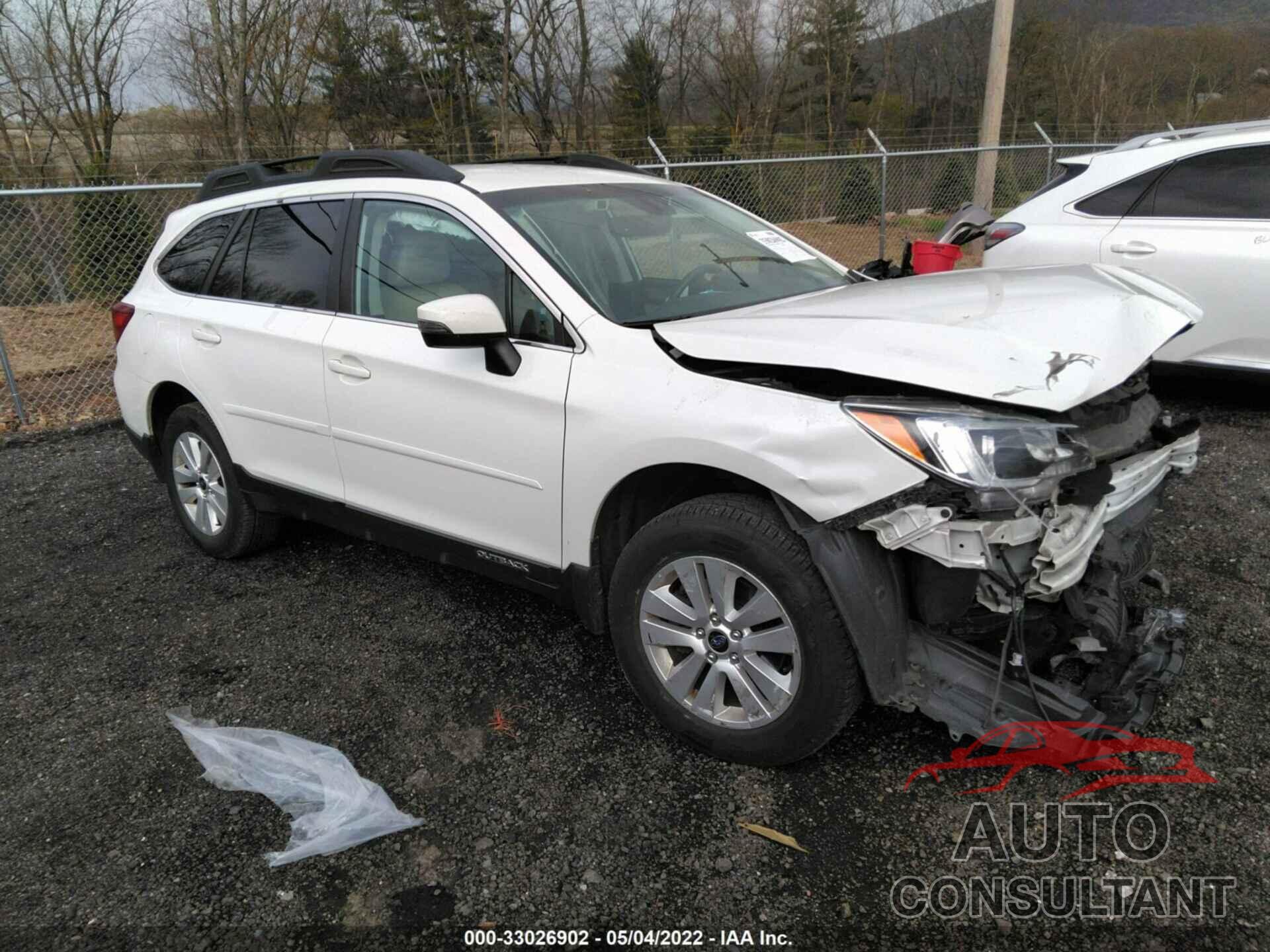 SUBARU OUTBACK 2017 - 4S4BSAFC9H3397322