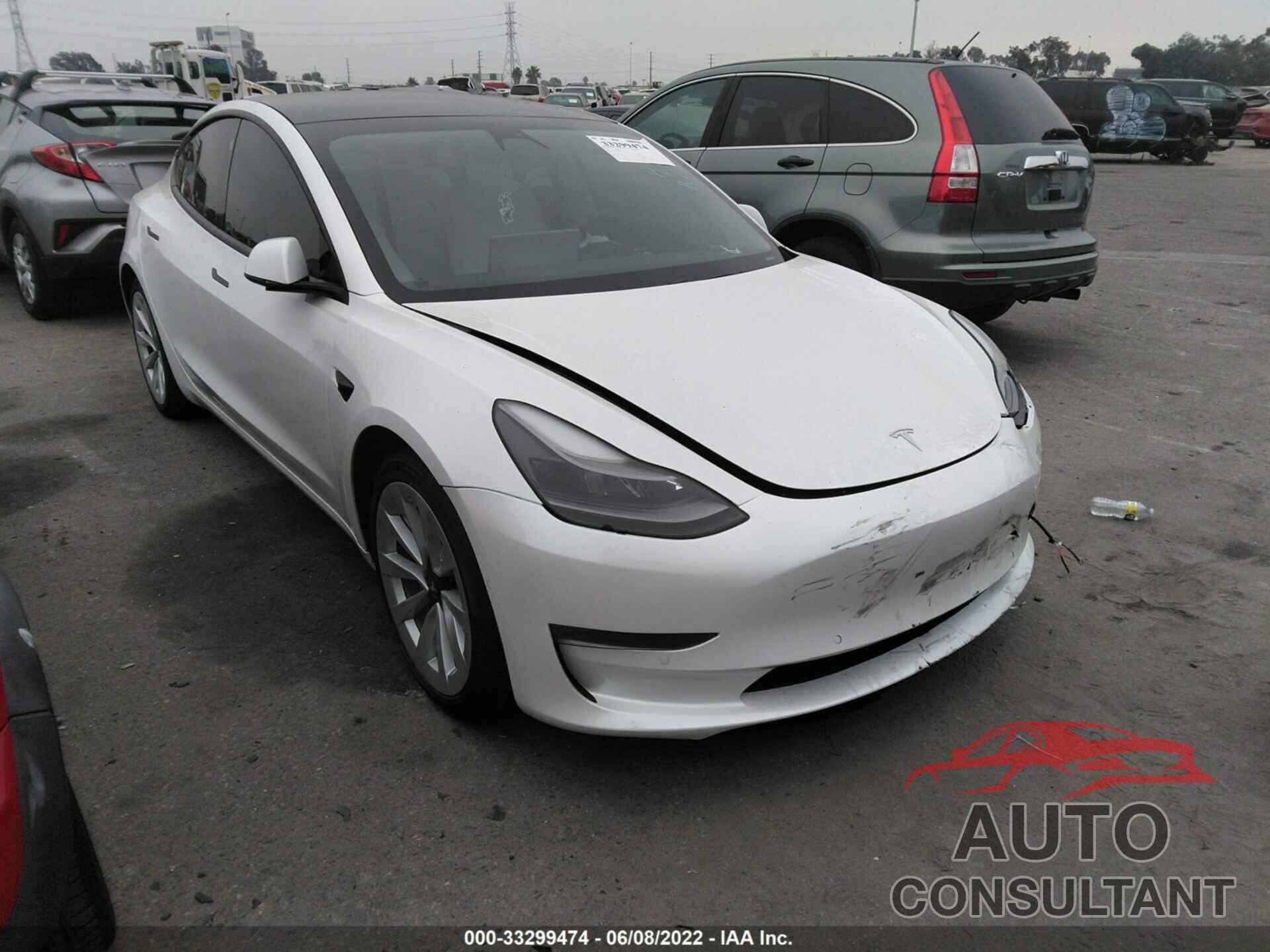 TESLA MODEL 3 2021 - 5YJ3E1EA0MF927593