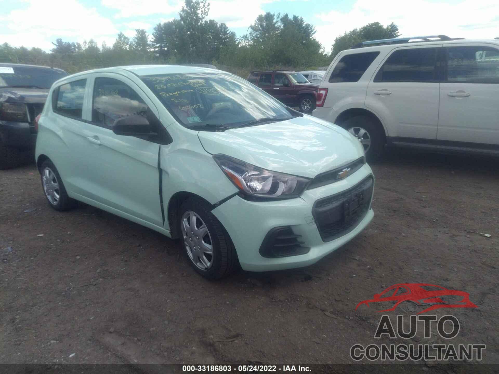 CHEVROLET SPARK 2017 - KL8CB6SA1HC721494