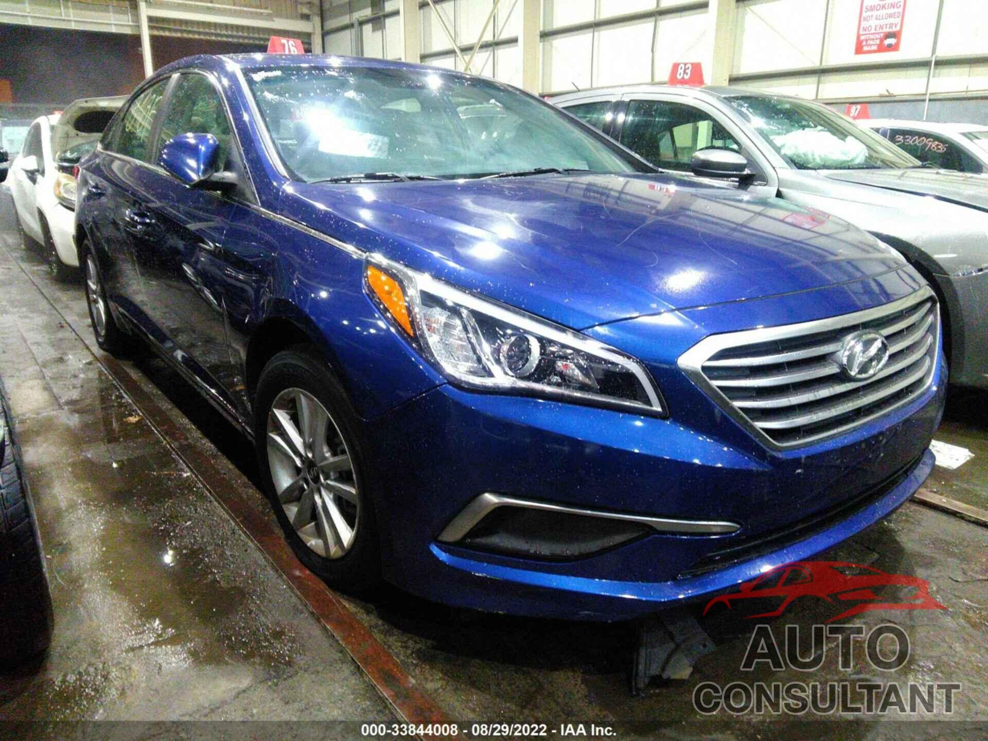 HYUNDAI SONATA 2016 - 00PE24AF7GH343301