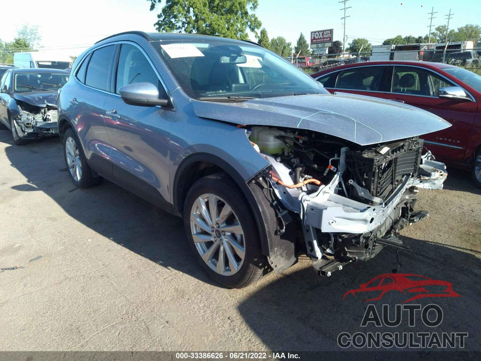 FORD ESCAPE 2022 - 1FMCU9DZ8NUA17798