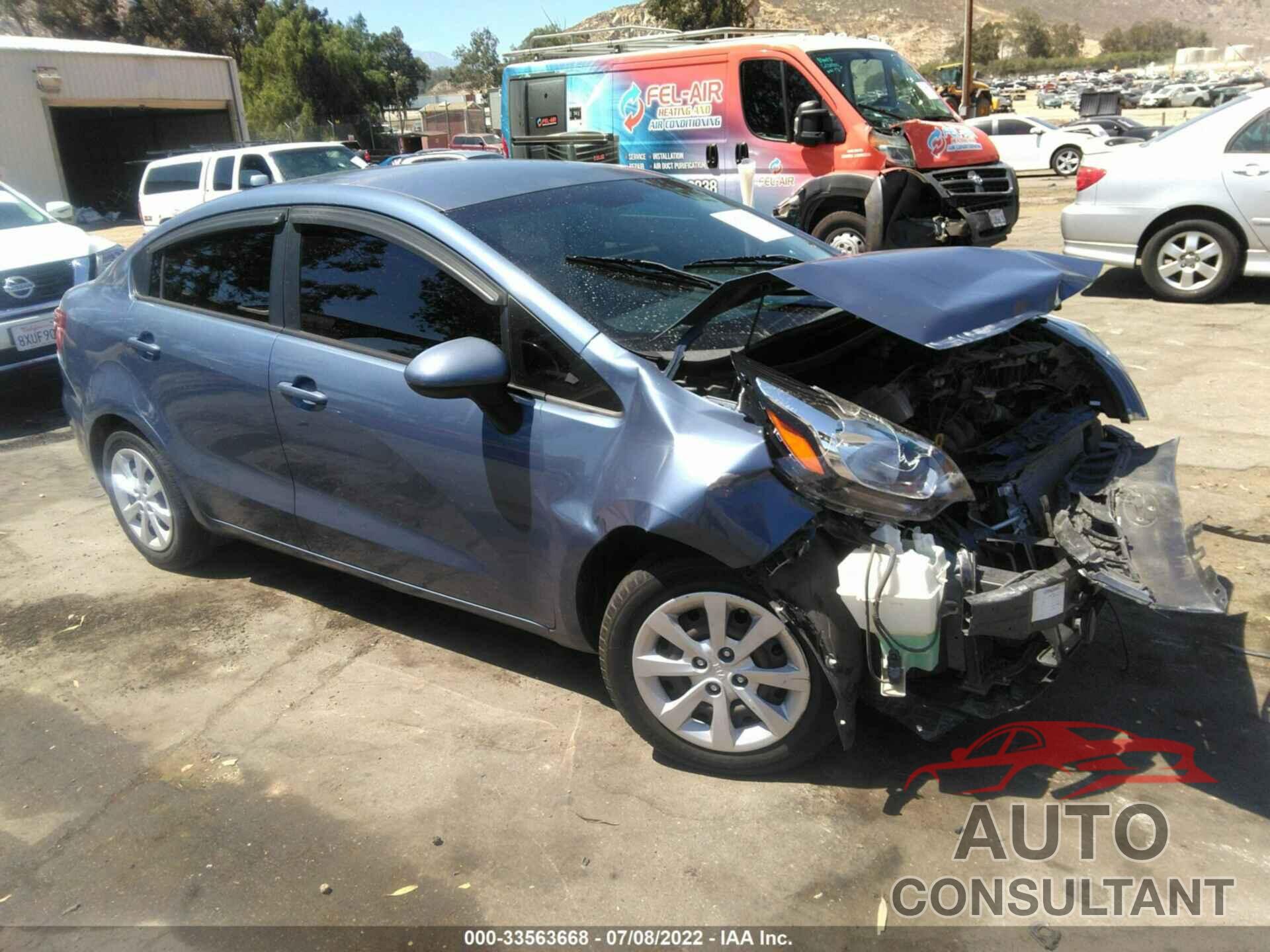 KIA RIO 2016 - KNADM4A35G6600779
