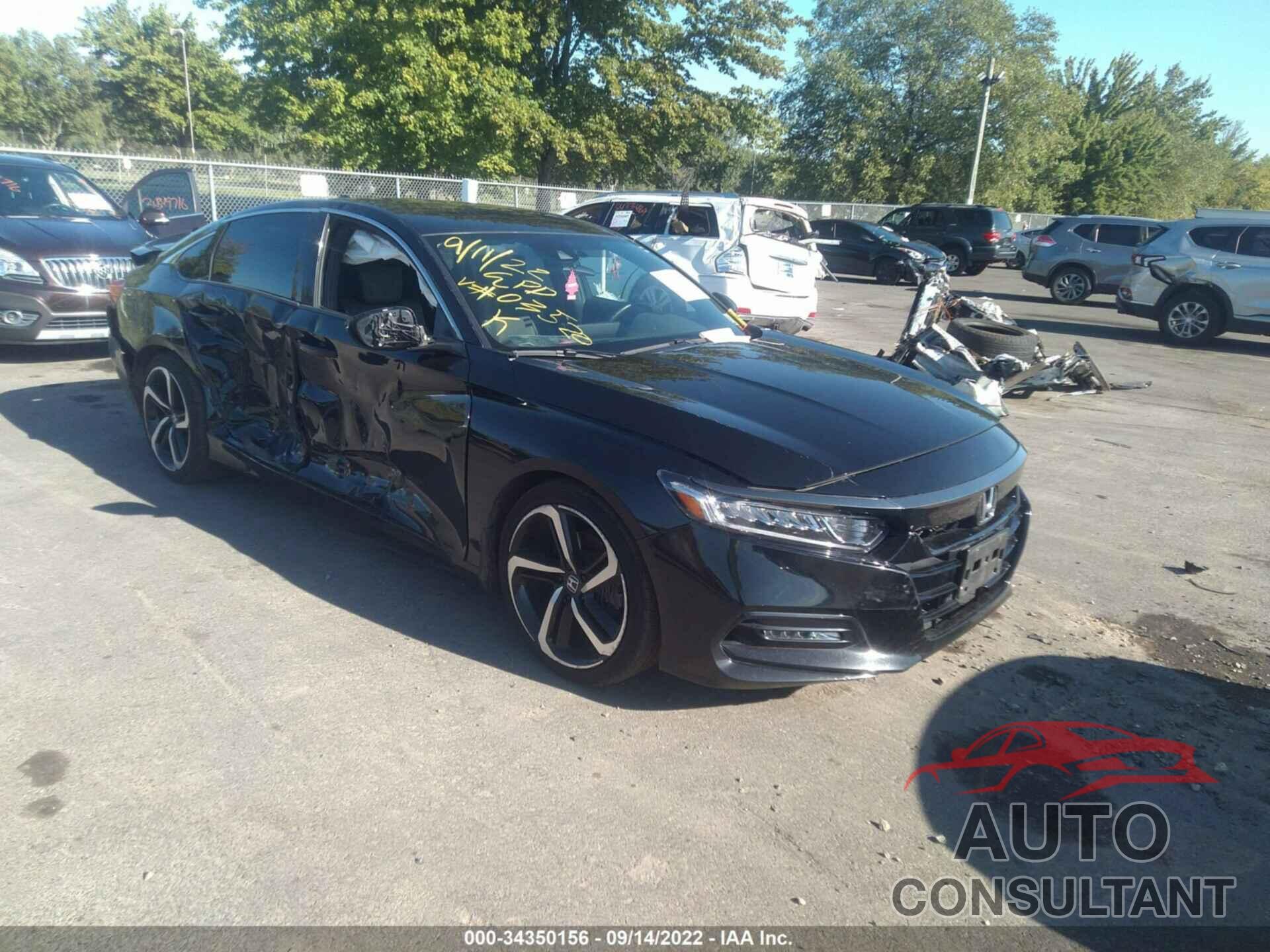 HONDA ACCORD SEDAN 2019 - 1HGCV1F37KA103520