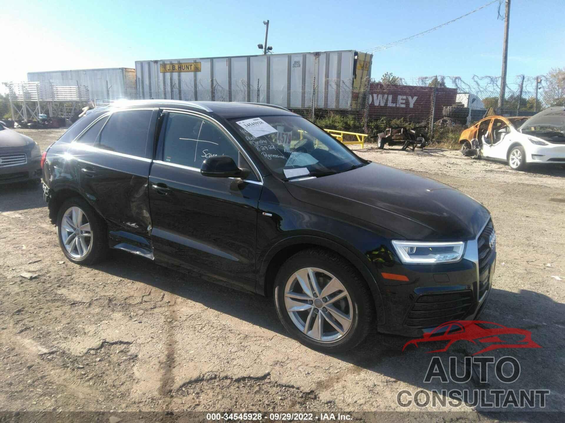 AUDI Q3 2018 - WA1JCCFS8JR015794