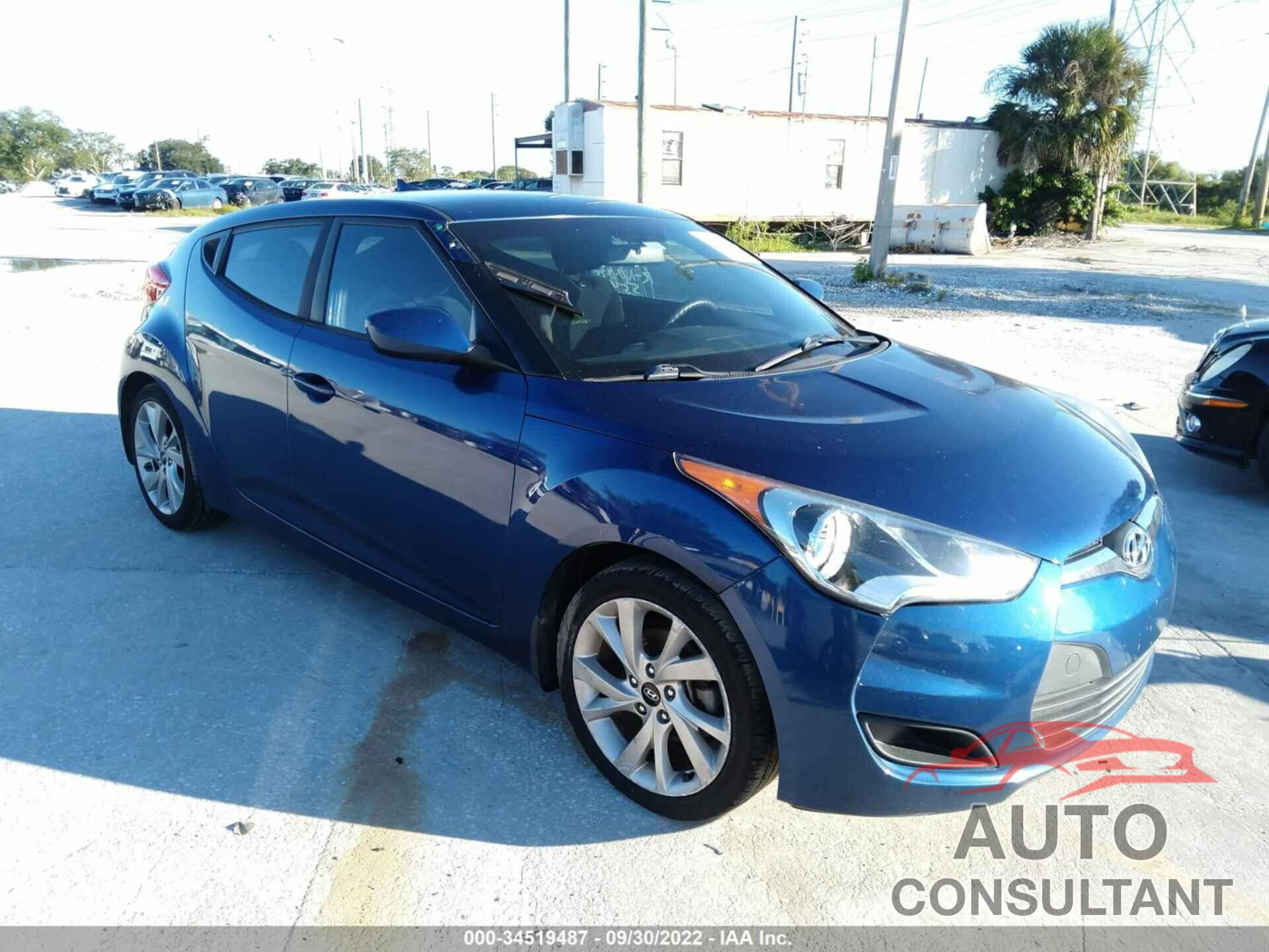 HYUNDAI VELOSTER 2016 - KMHTC6AD3GU257533