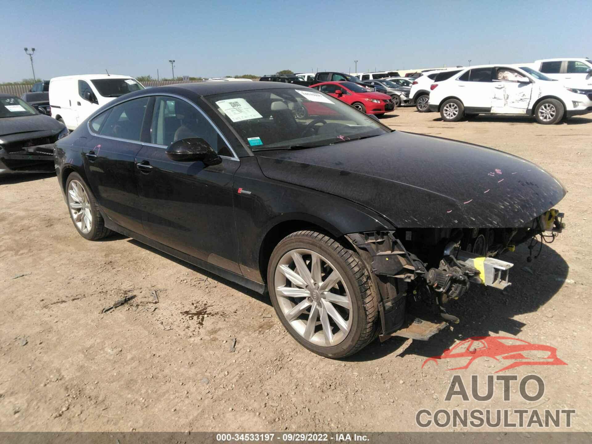 AUDI A7 2012 - WAUSGAFC7CN011447