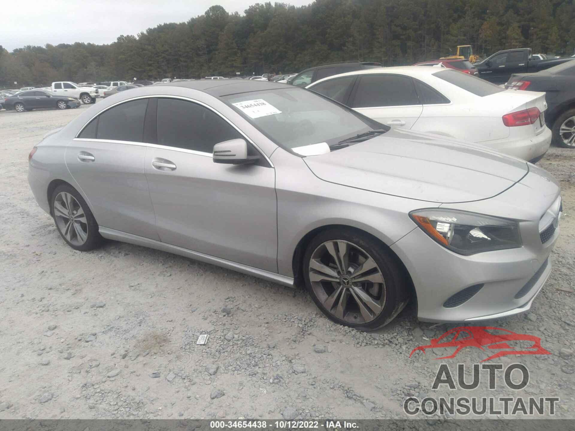 MERCEDES-BENZ CLA 2018 - WDDSJ4EB7JN565282