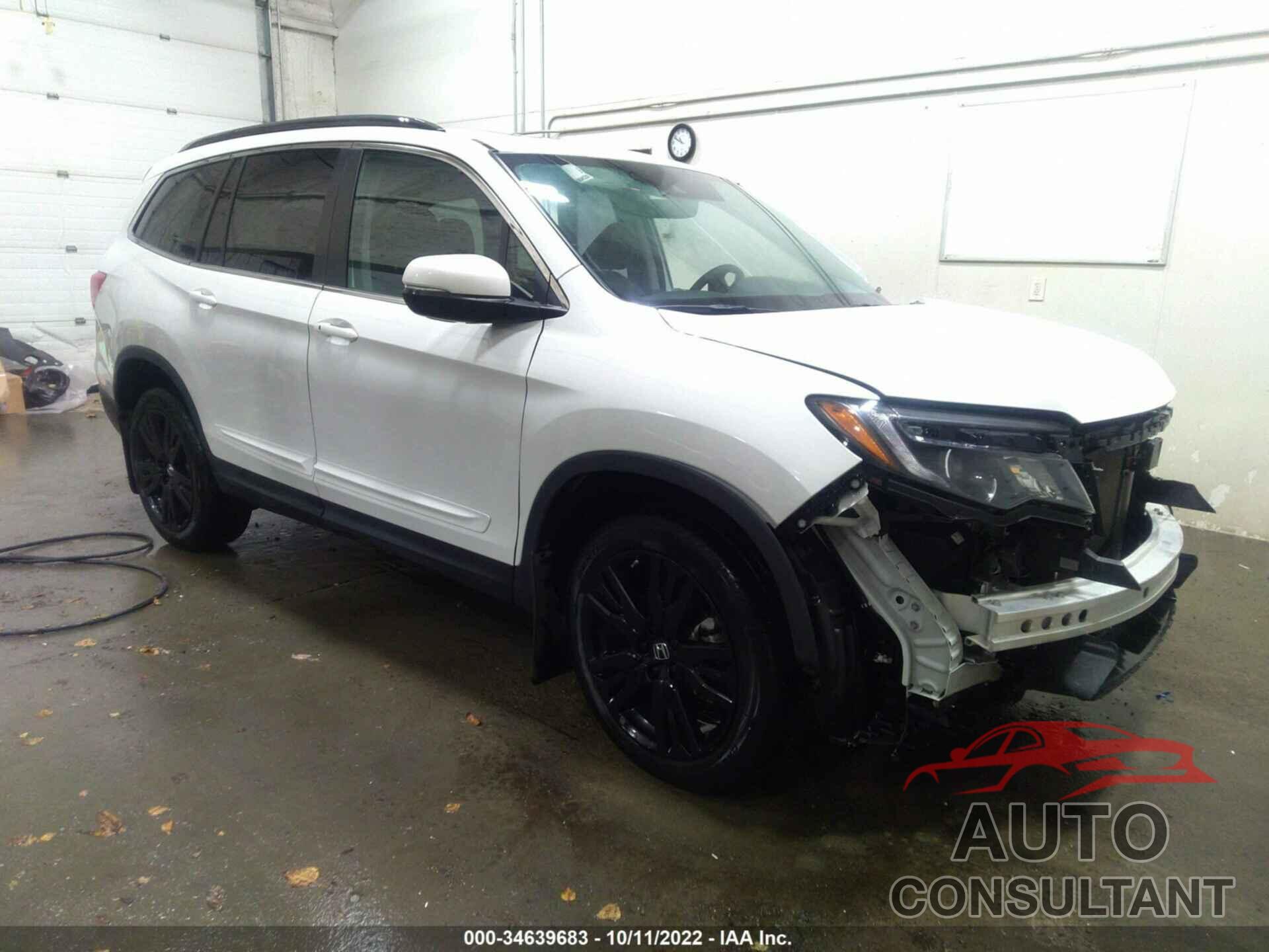 HONDA PILOT 2021 - 5FNYF6H29MB097183