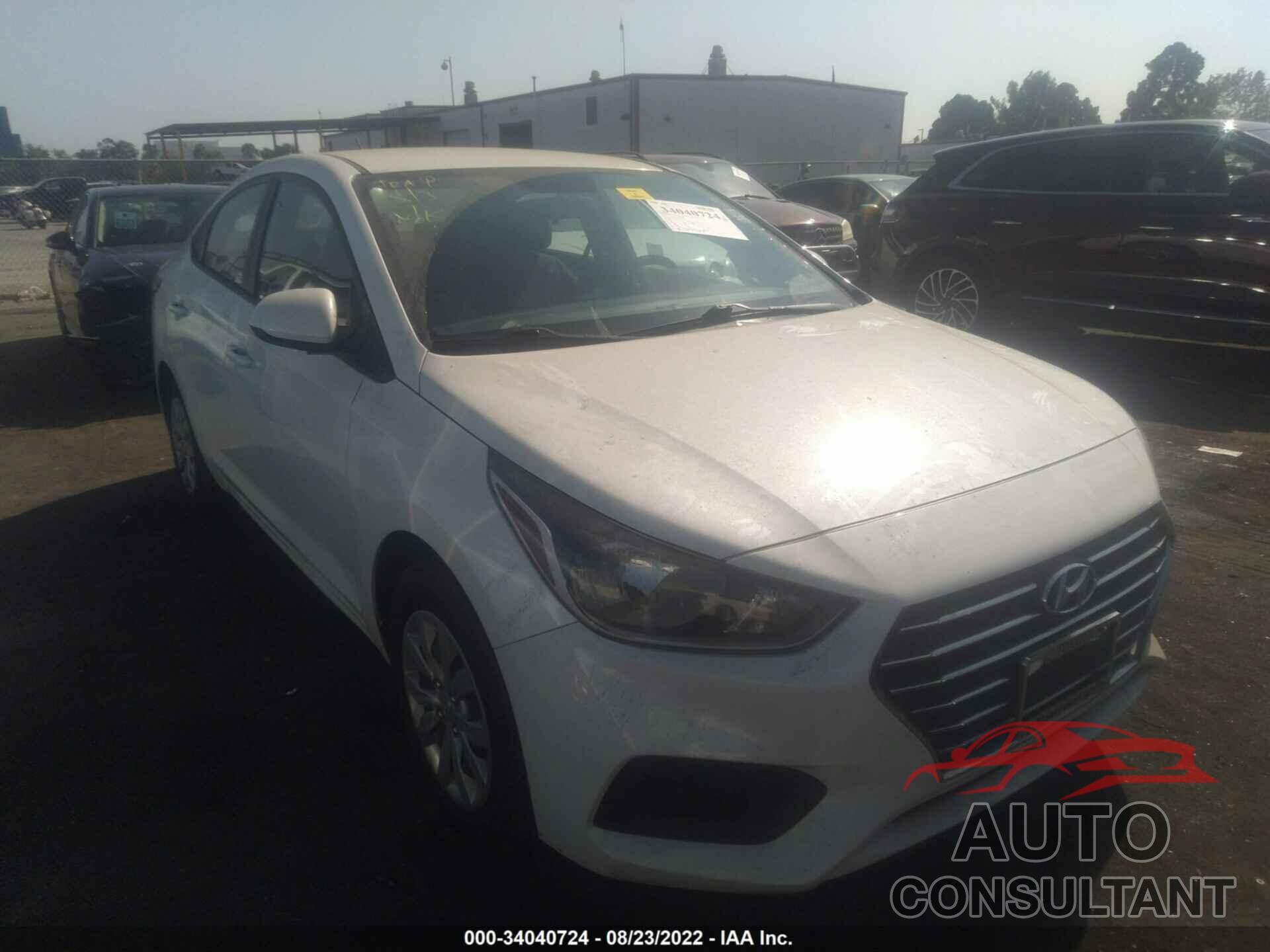 HYUNDAI ACCENT 2019 - 3KPC24A30KE052617