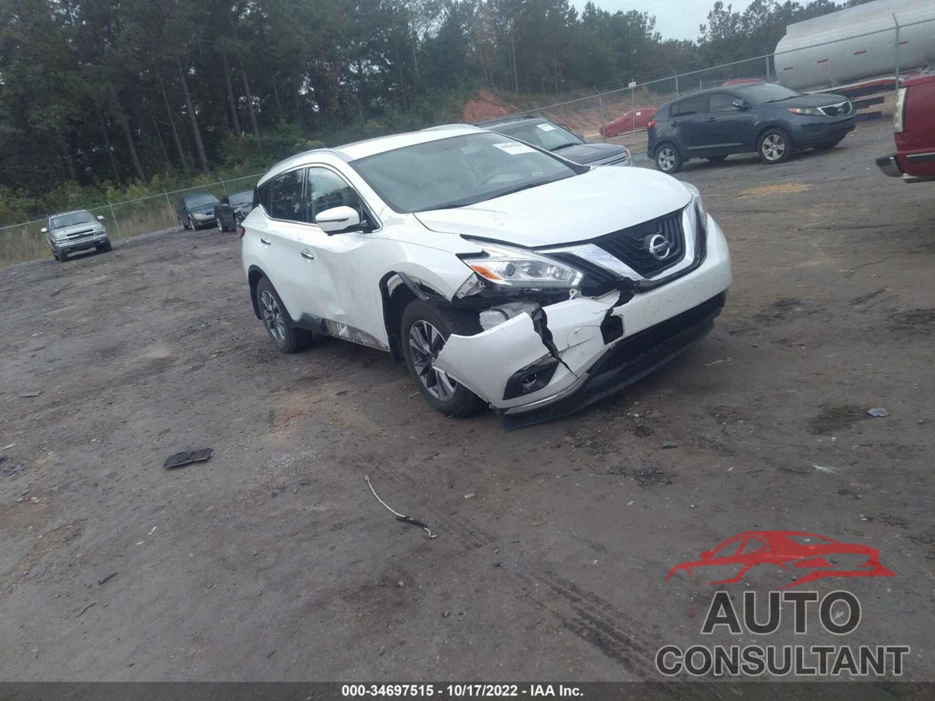 NISSAN MURANO 2017 - 5N1AZ2MG2HN192707