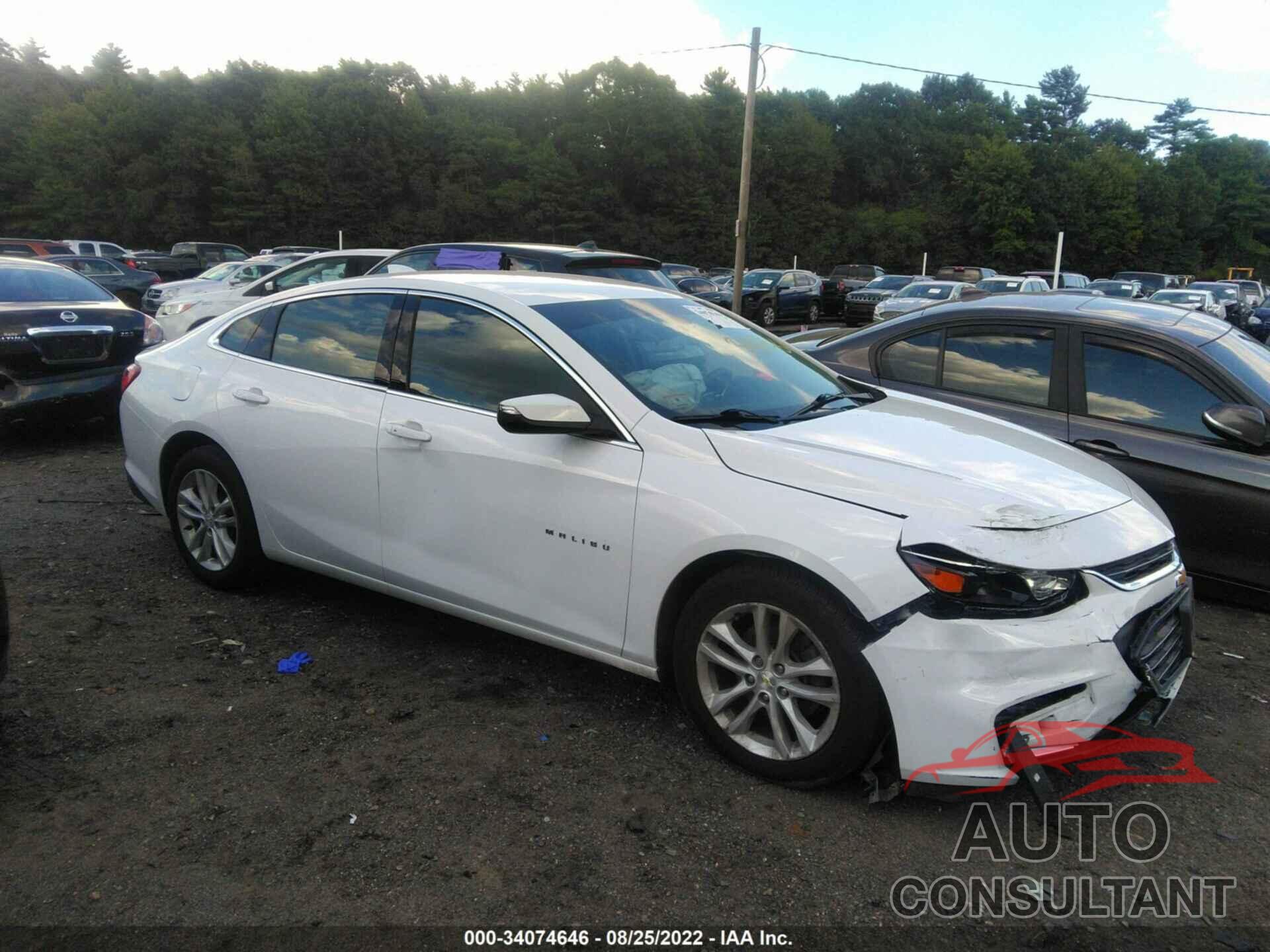 CHEVROLET MALIBU 2016 - 1G1ZE5ST6GF315818