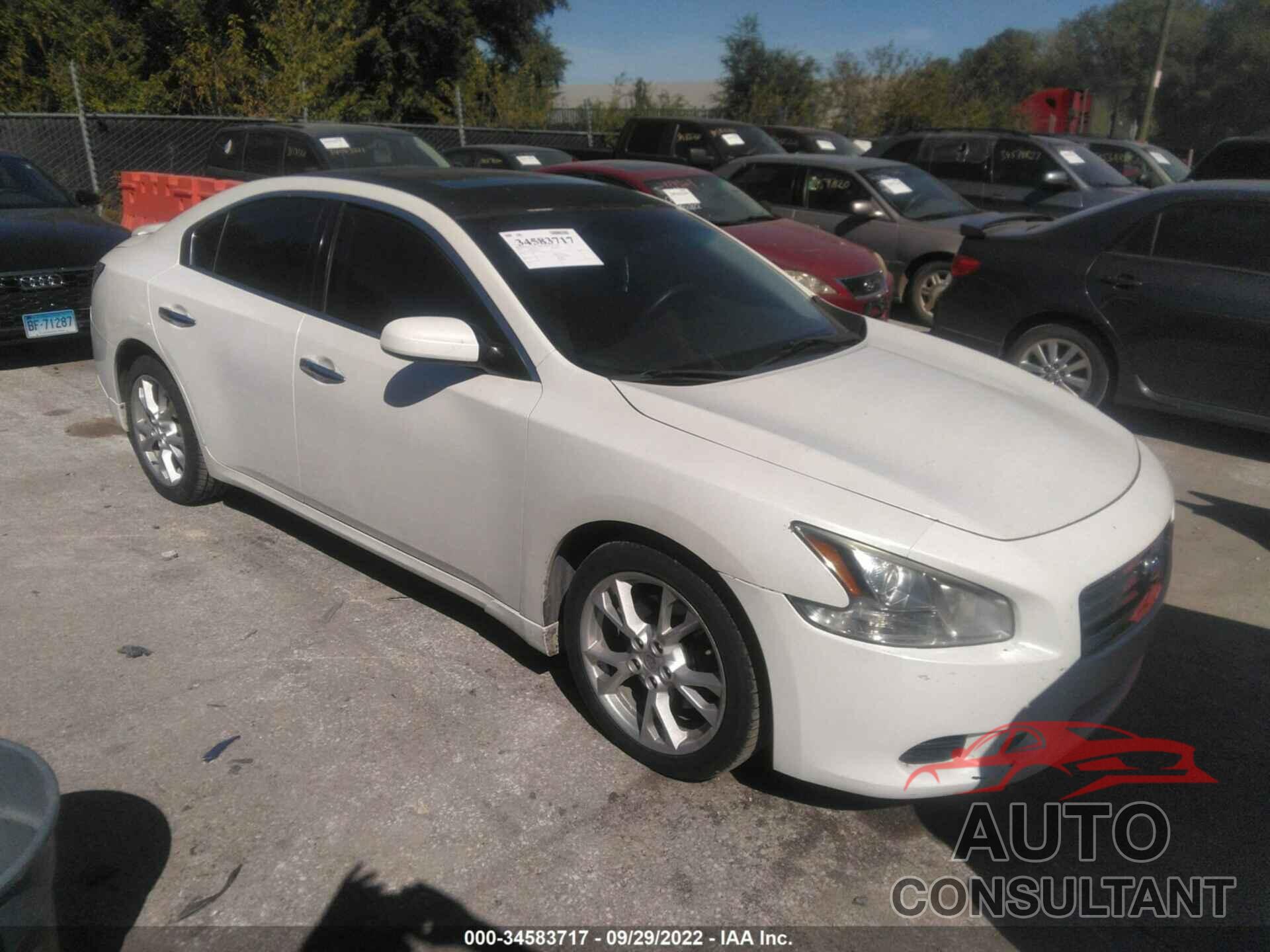 NISSAN MAXIMA 2014 - 1N4AA5APXEC482563