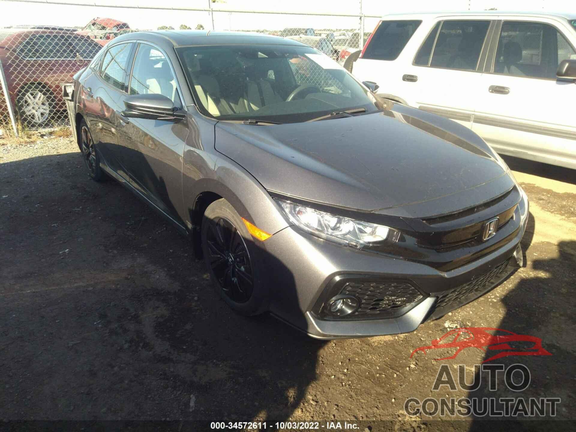 HONDA CIVIC HATCHBACK 2019 - SHHFK7H66KU213608