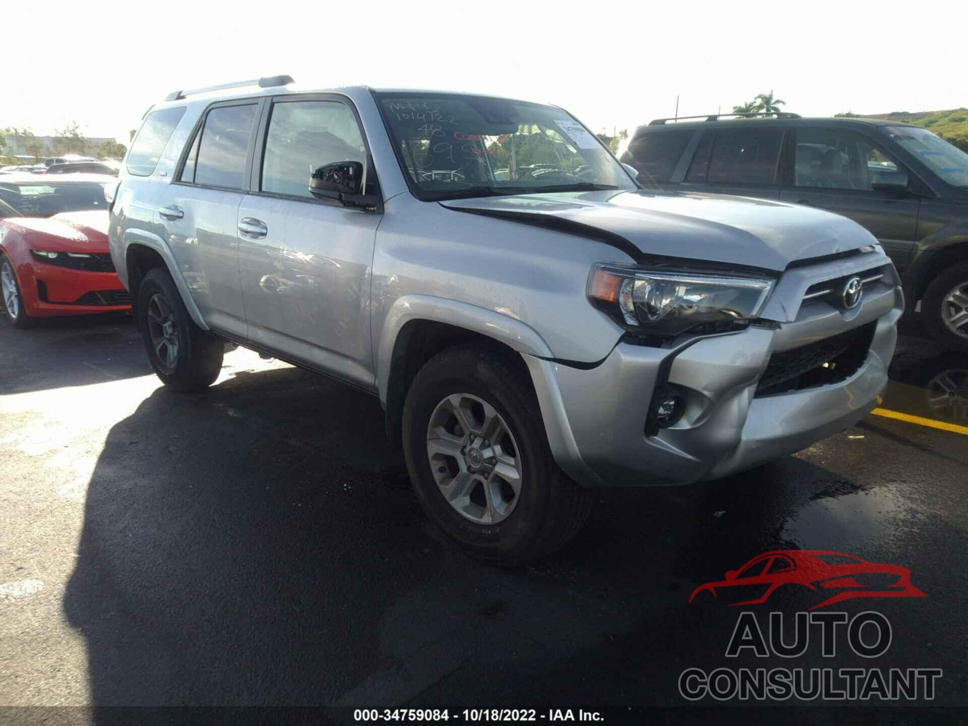 TOYOTA 4RUNNER 2021 - JTEEU5JRXM5236955