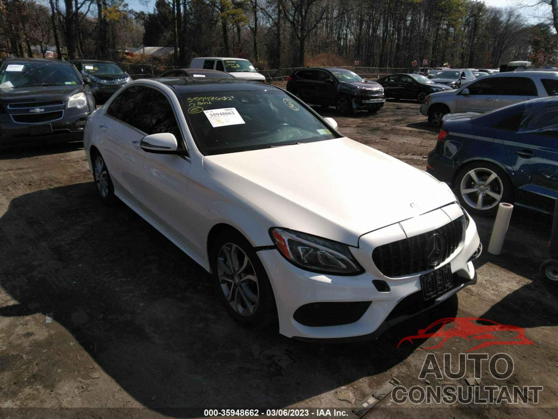MERCEDES-BENZ C-CLASS 2017 - 55SWF4KB3HU197059