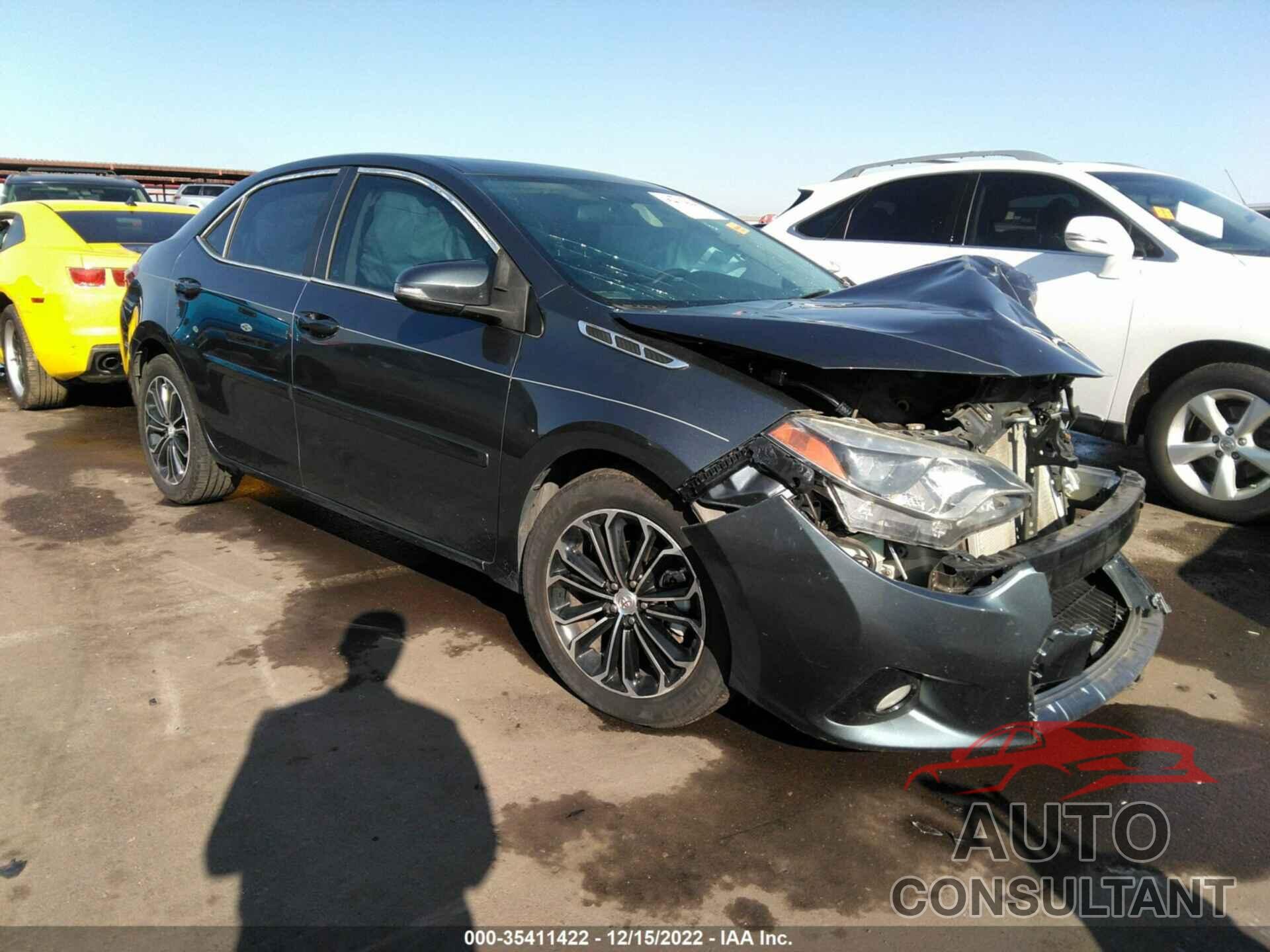 TOYOTA COROLLA 2016 - 2T1BURHE6GC632356