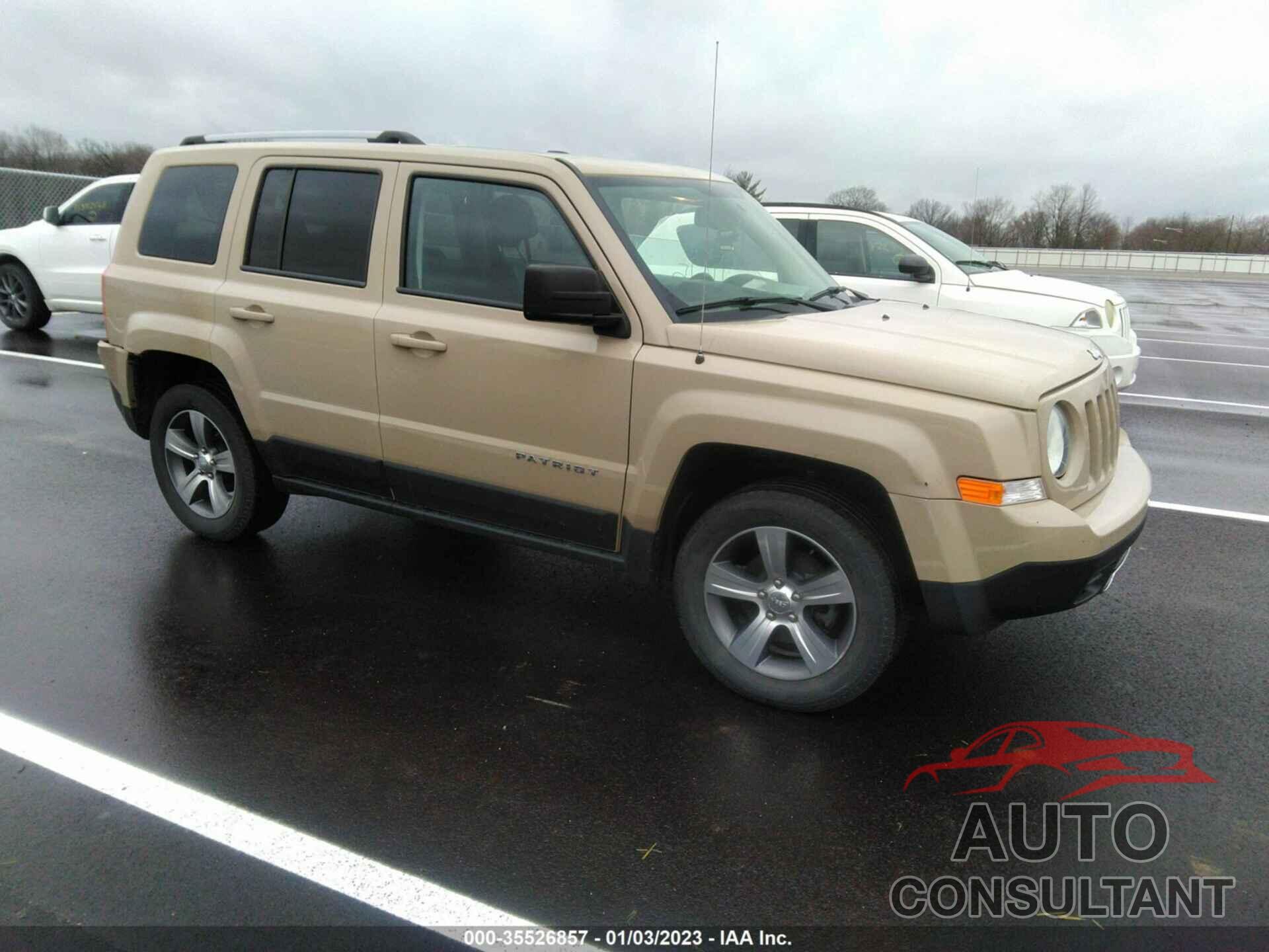 JEEP PATRIOT 2017 - 1C4NJRFB0HD154972