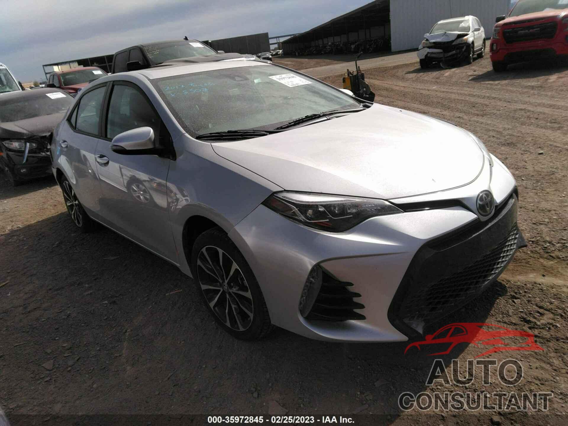 TOYOTA COROLLA 2017 - 5YFBURHE0HP658307