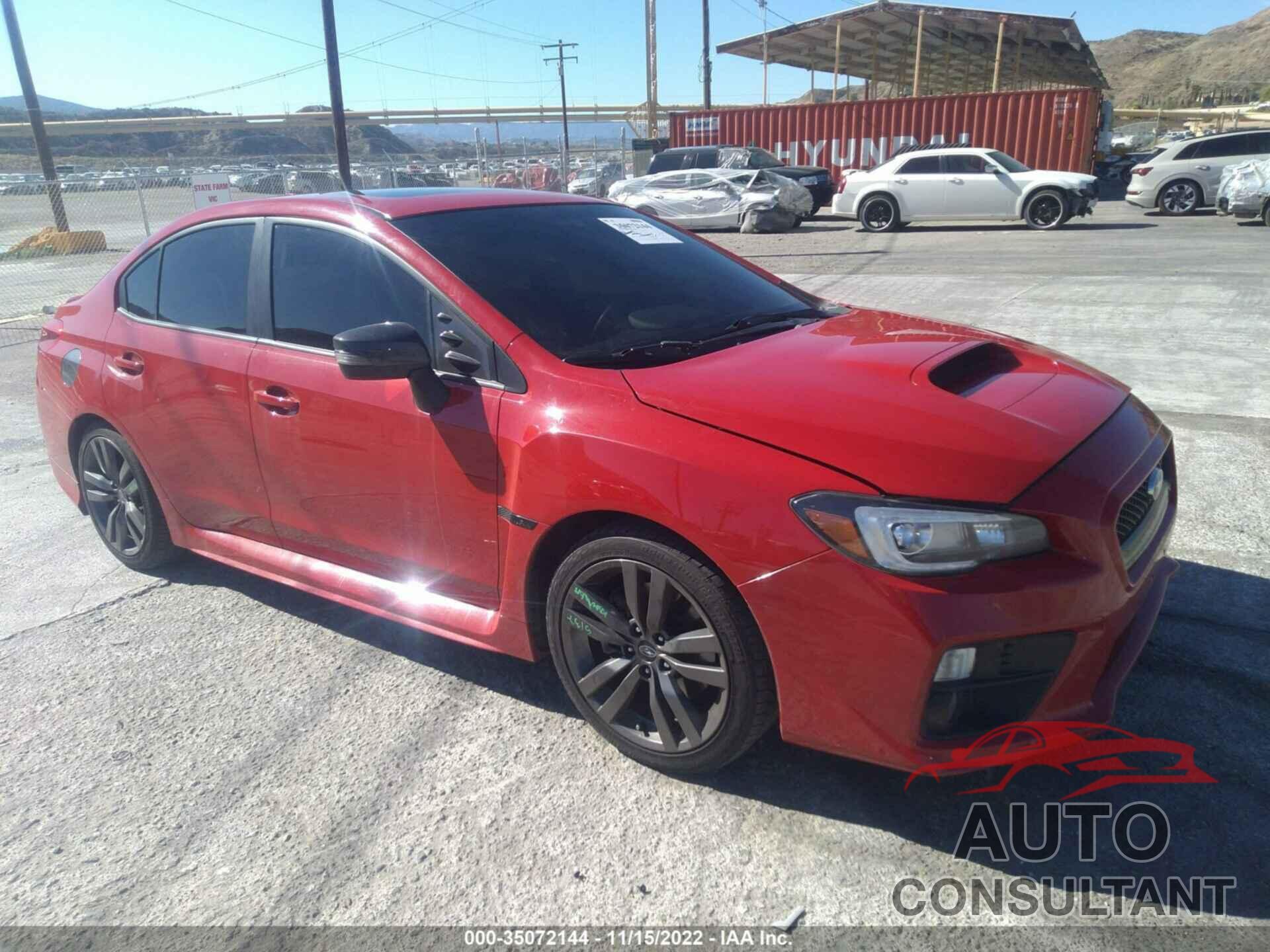 SUBARU WRX 2016 - JF1VA1N60G8824023