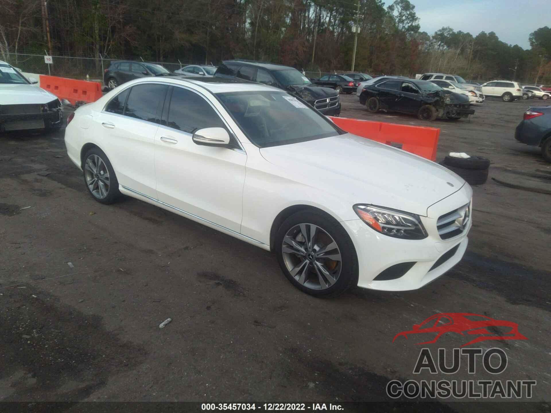 MERCEDES-BENZ C-CLASS 2019 - WDDWF8DB3KR481658