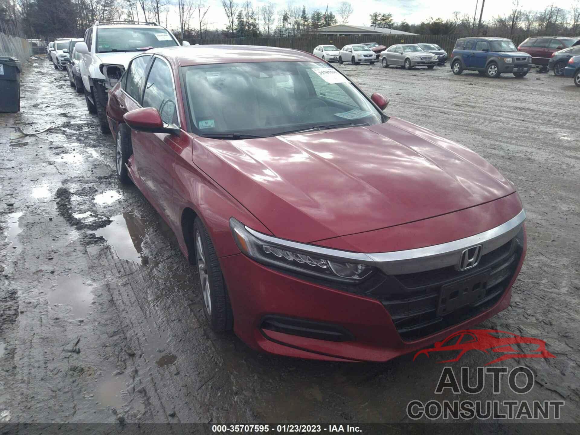 HONDA ACCORD SEDAN 2019 - 1HGCV1F13KA061586