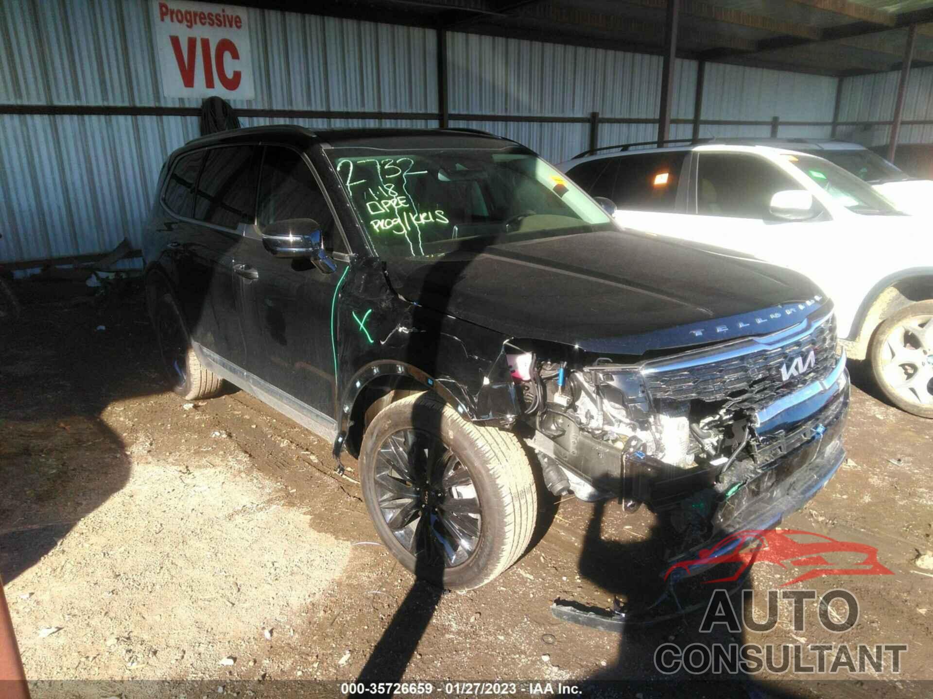 KIA TELLURIDE 2022 - 5XYP54HCXNG317128