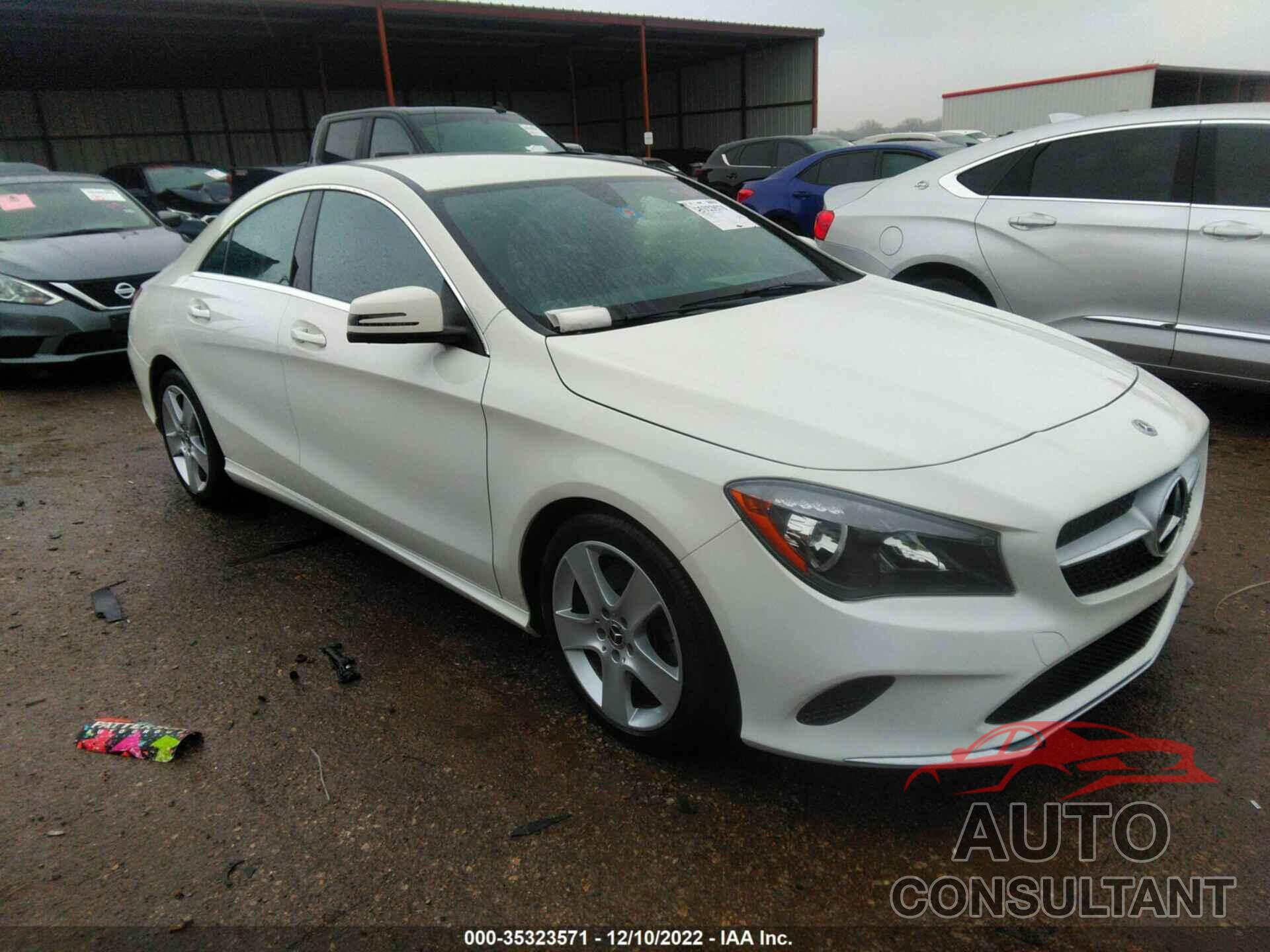 MERCEDES-BENZ CLA 2018 - WDDSJ4GB1JN581300