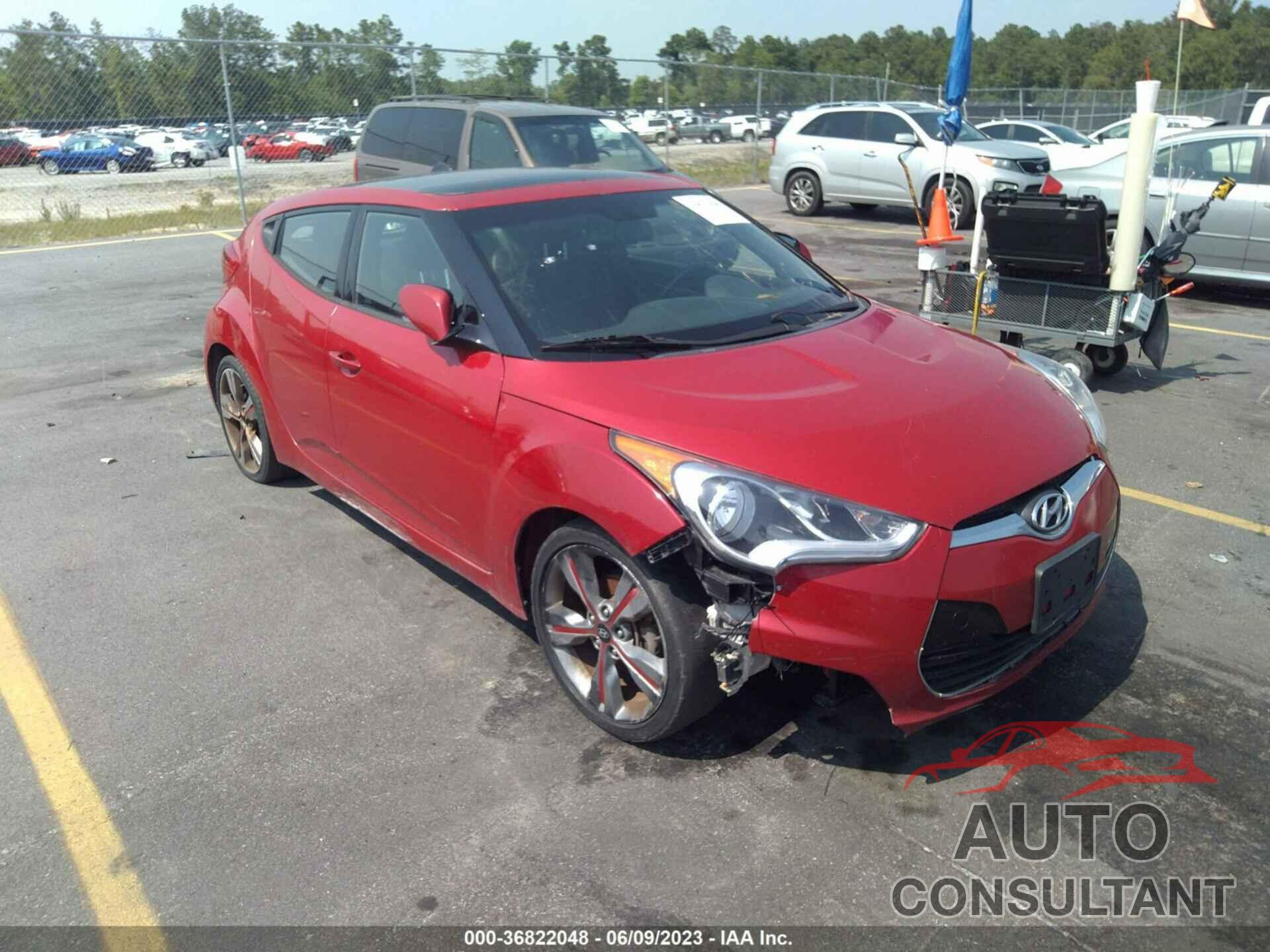 HYUNDAI VELOSTER 2016 - KMHTC6AD8GU264526